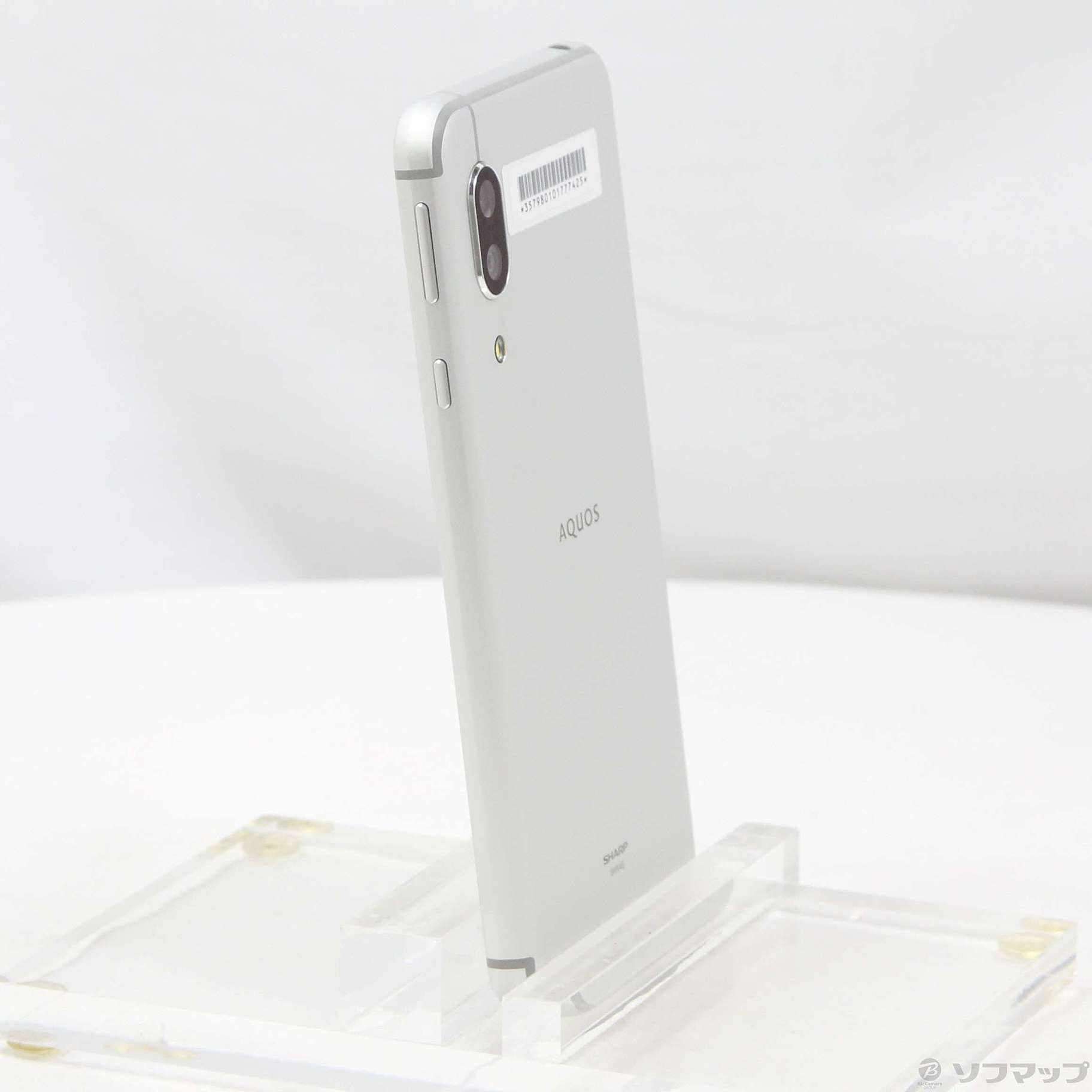 中古】AQUOS sense3 64GB シルバーホワイト SHV45 au