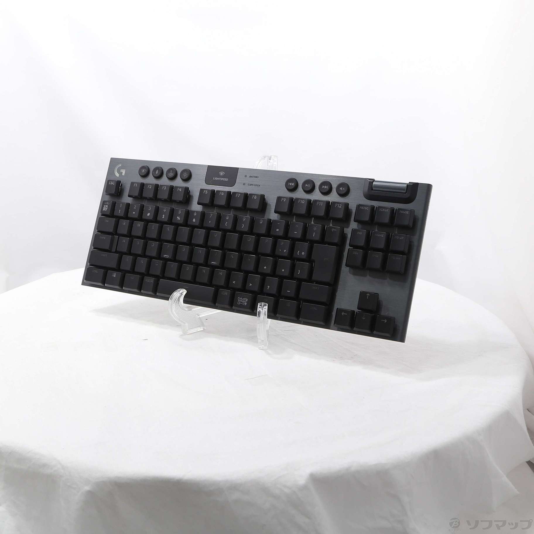 中古】G913 ゲーミングキーボード クリッキー G913-TKL-CKBK ブラック 
