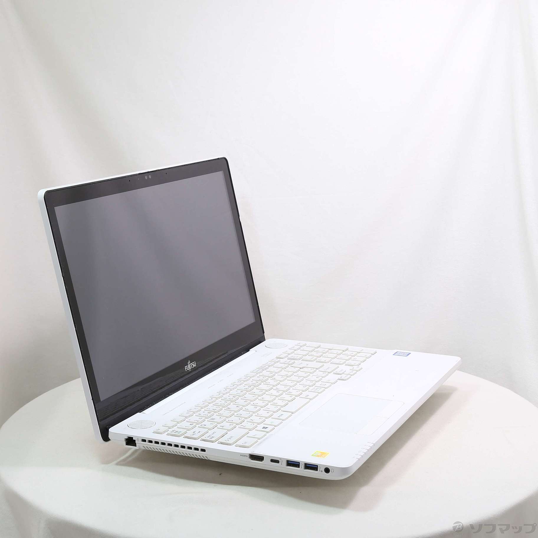 富士通 - 【整備済み】富士通製ノートPC AH77 プレミアムホワイト 綺麗なプレミアムホワイトでお気に入りです。』 富士通 FMV