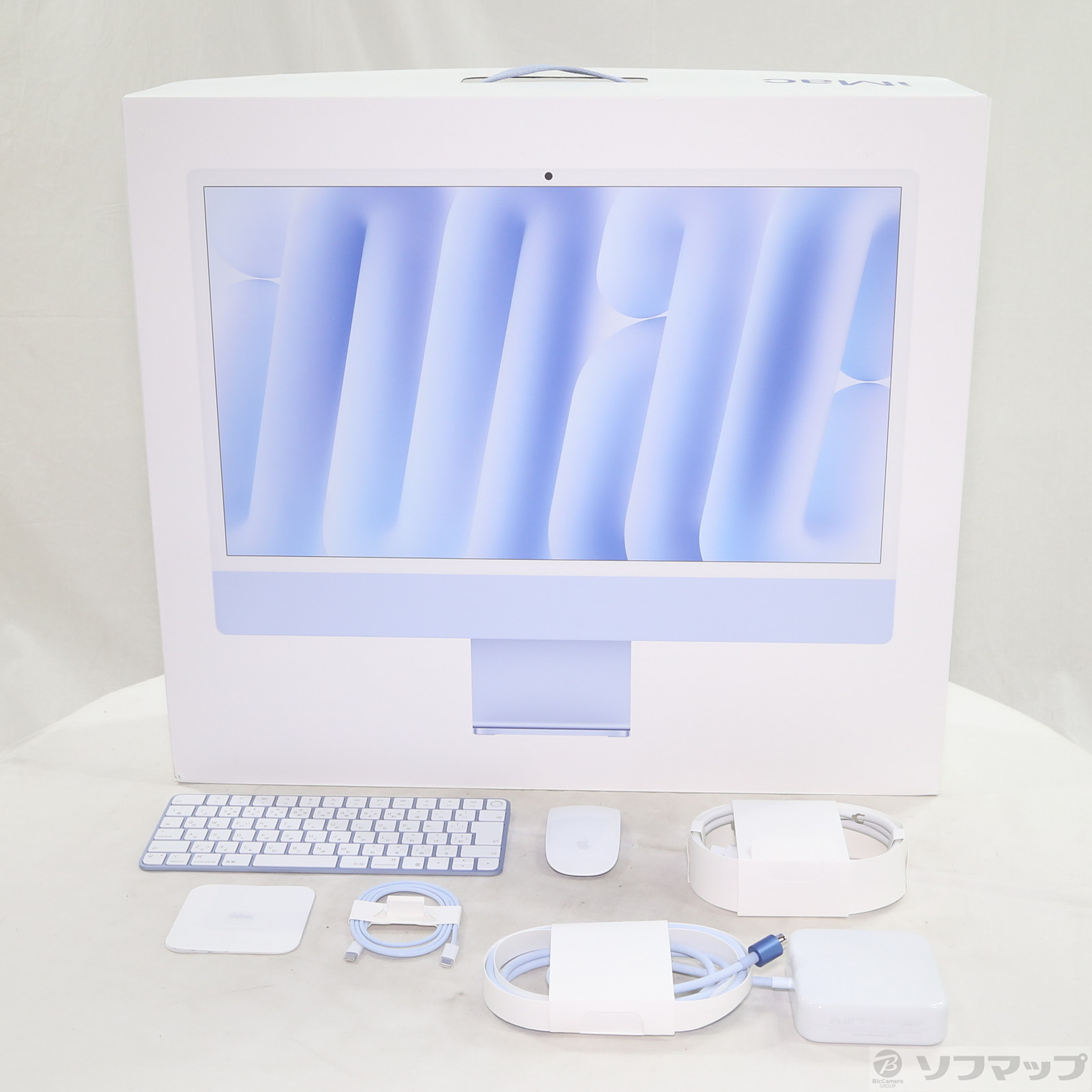 APPLE iMac IMAC MD2T4J/A ブルー 〔展示品〕 iMac 24-inch Late-2024