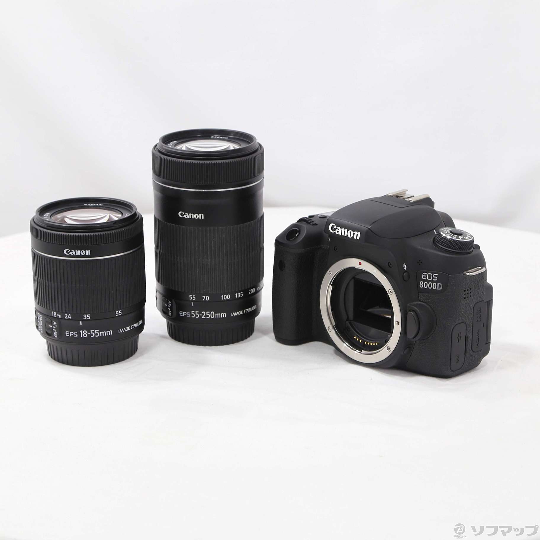 キャノン Canon EOS 8000D ダブルレンズ セット 【公式通販】