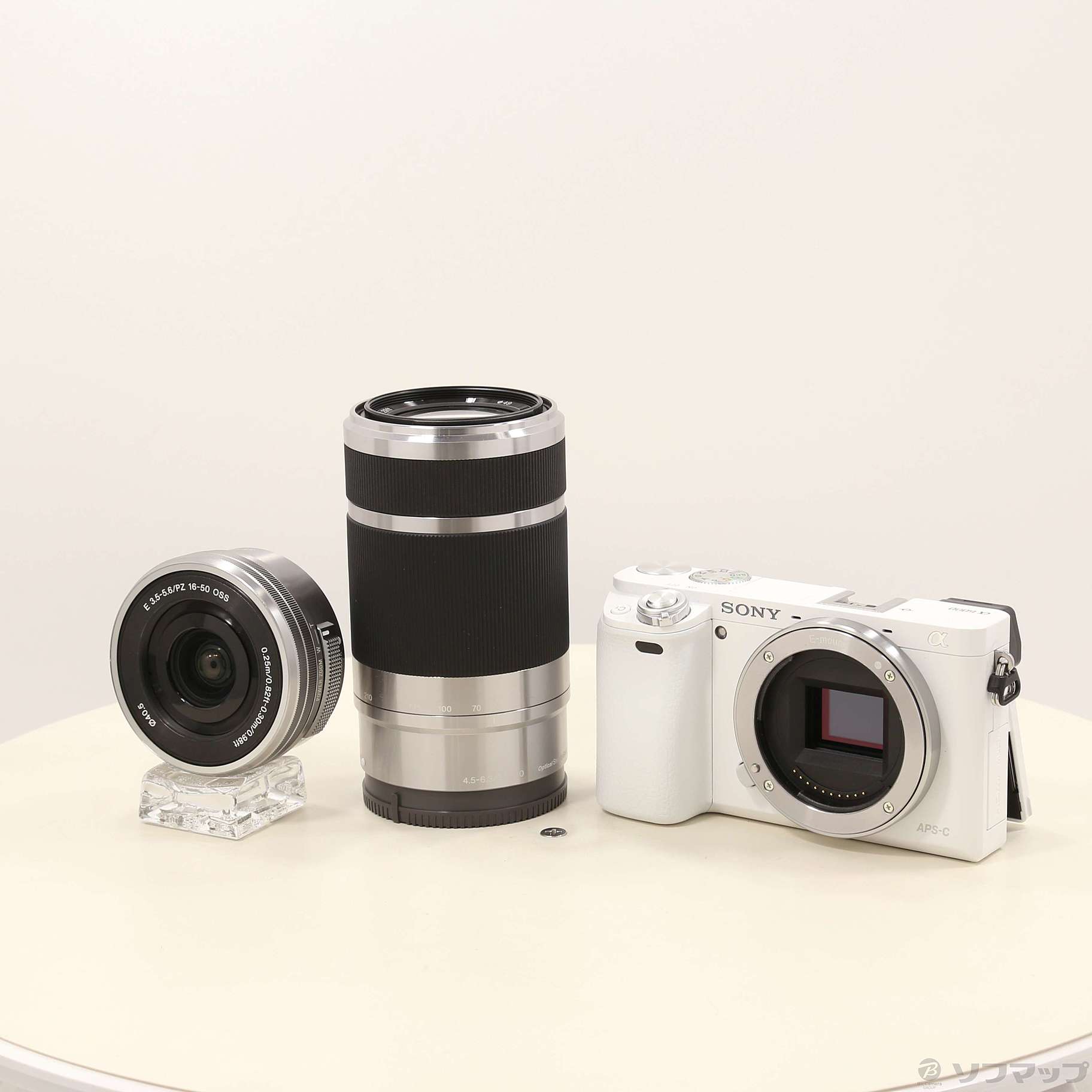 SONY α6000 ダブルズームレンズキット ILCE-6000Y ホワイト 【公式通販】