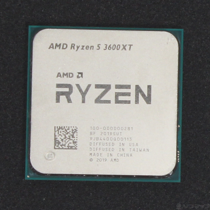 中古】Ryzen 5 3600XT 〔3.8GHz／SOCKET AM4〕 [2133065102308