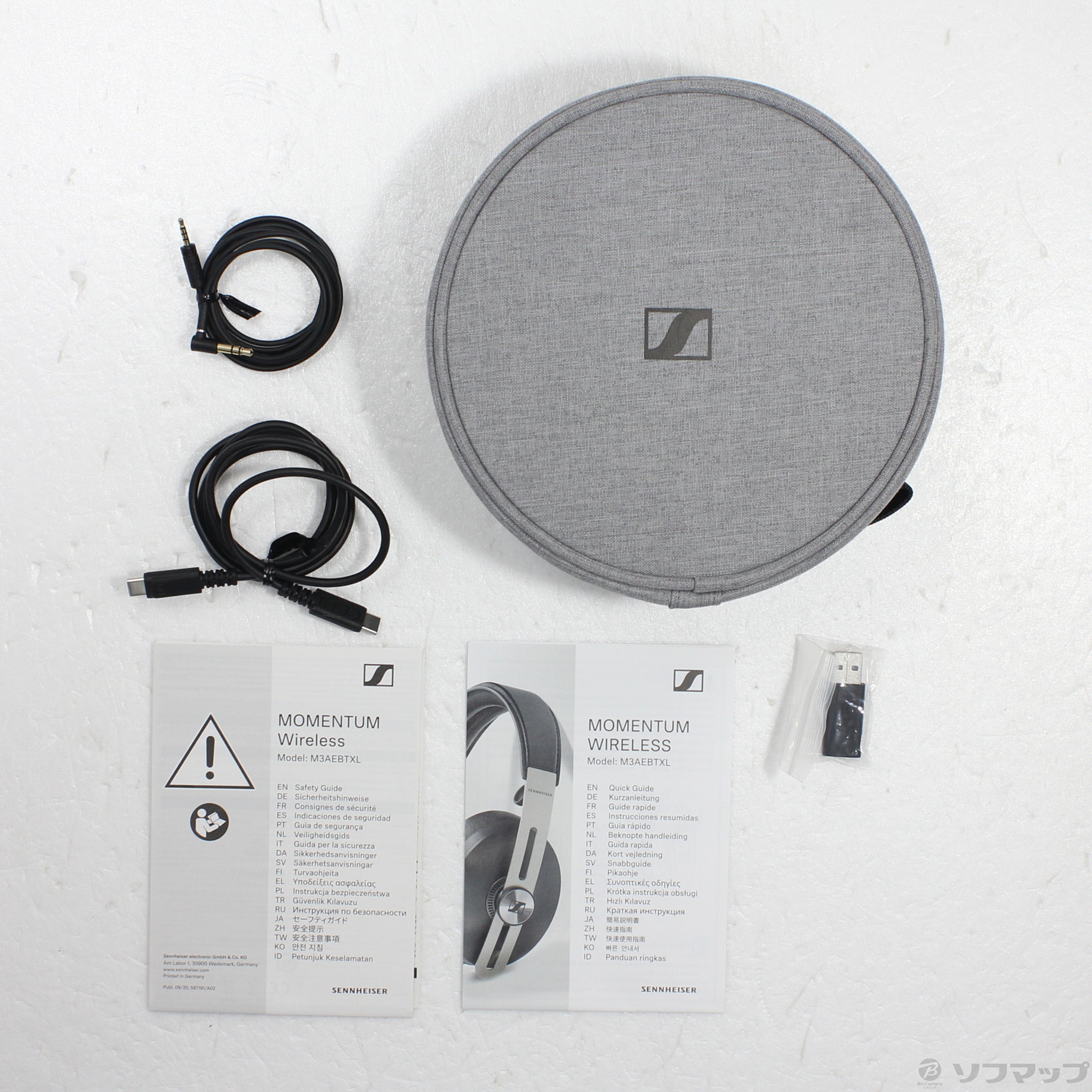 中古】MOMENTUM Wireless ブラック M3AEBTXL-BLACK [2133065132275