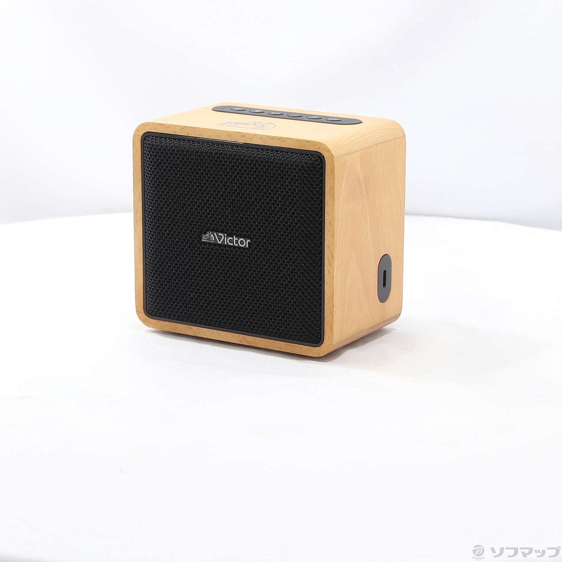 Victor ワイヤレススピーカー 木目調 Victor、お風呂でも使える天然木
