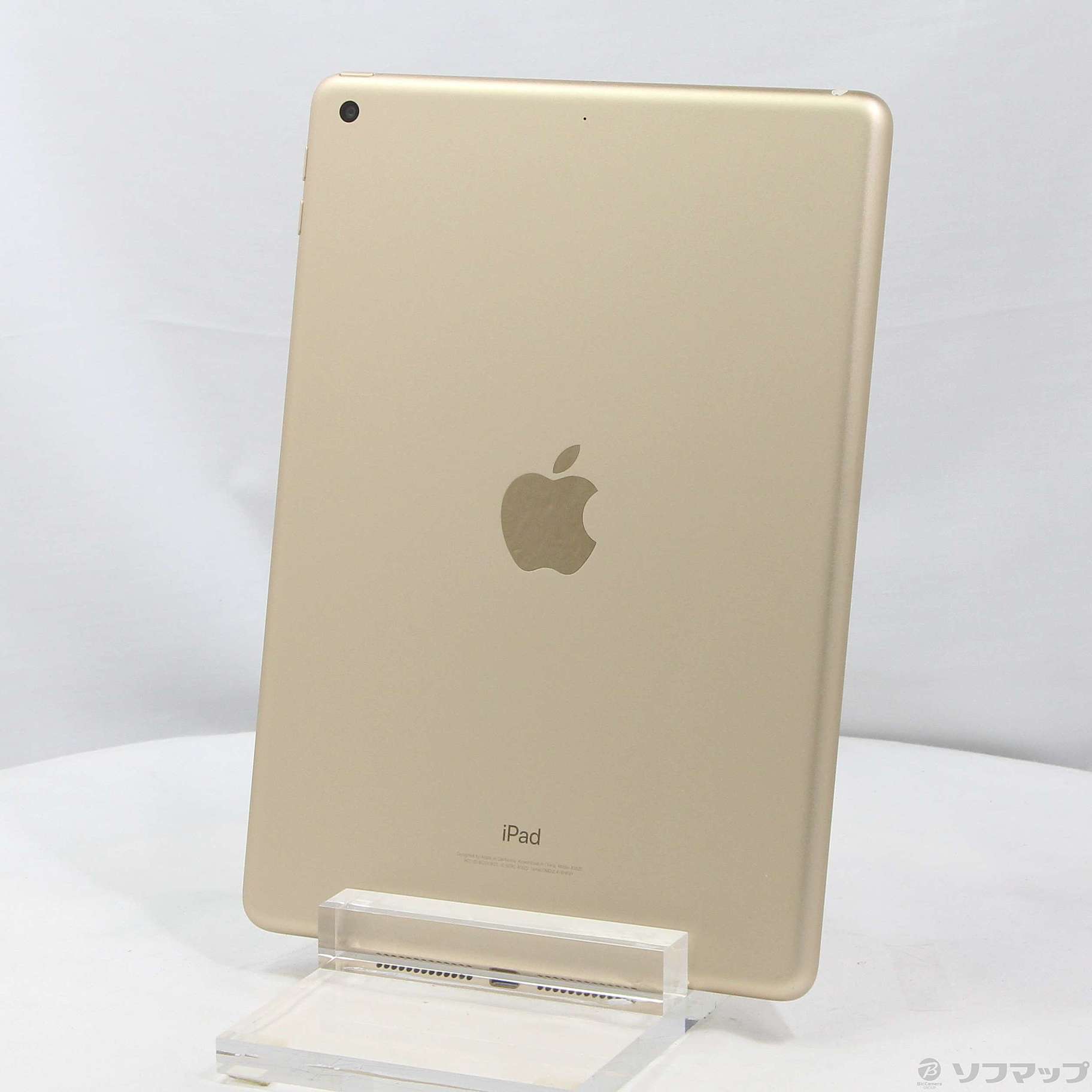 中古】iPad 第5世代 128GB ゴールド MPGW2J／A Wi-Fi ［9.7