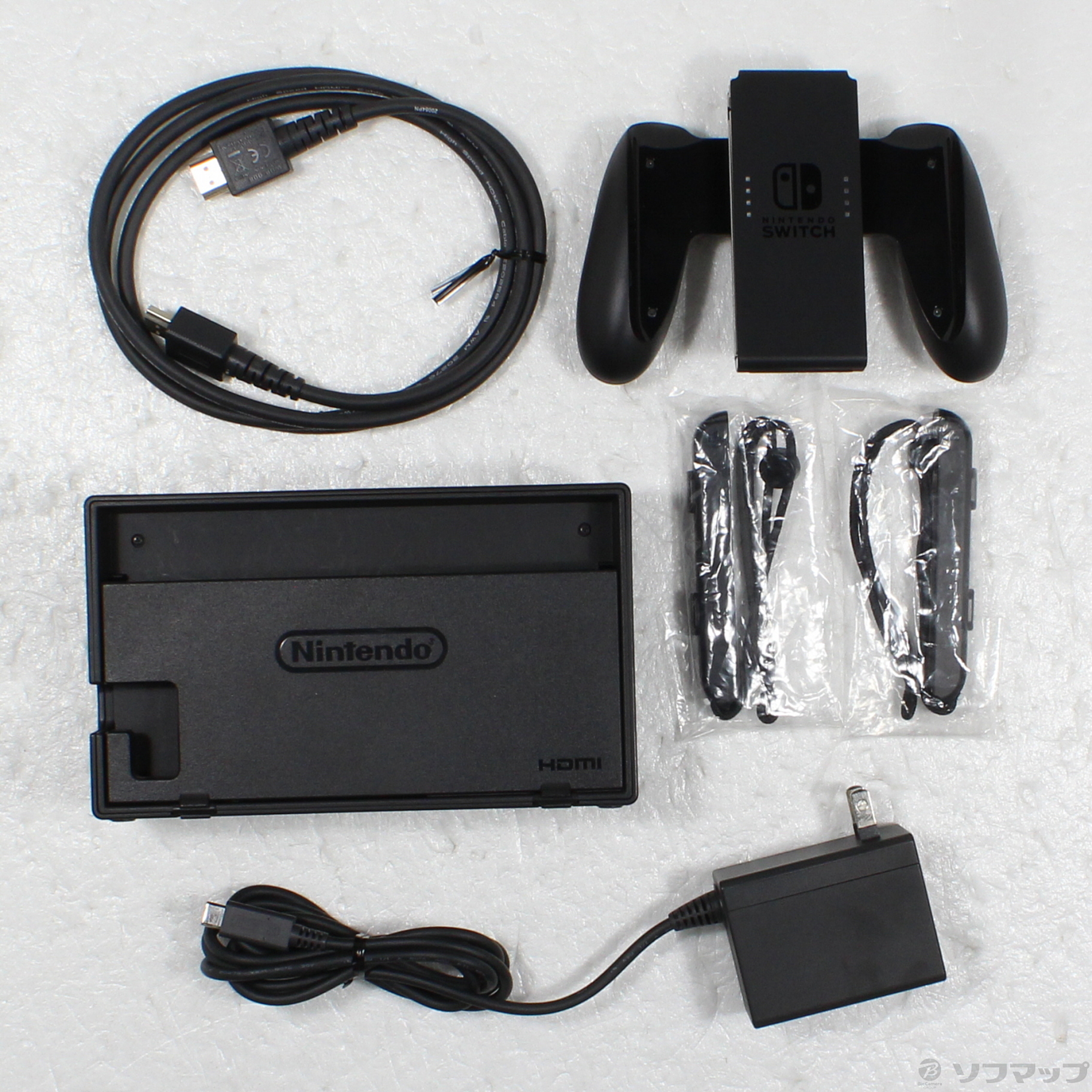 中古】Nintendo Switch Joy-Con (L) ／ (R) グレー (2019年8月モデル