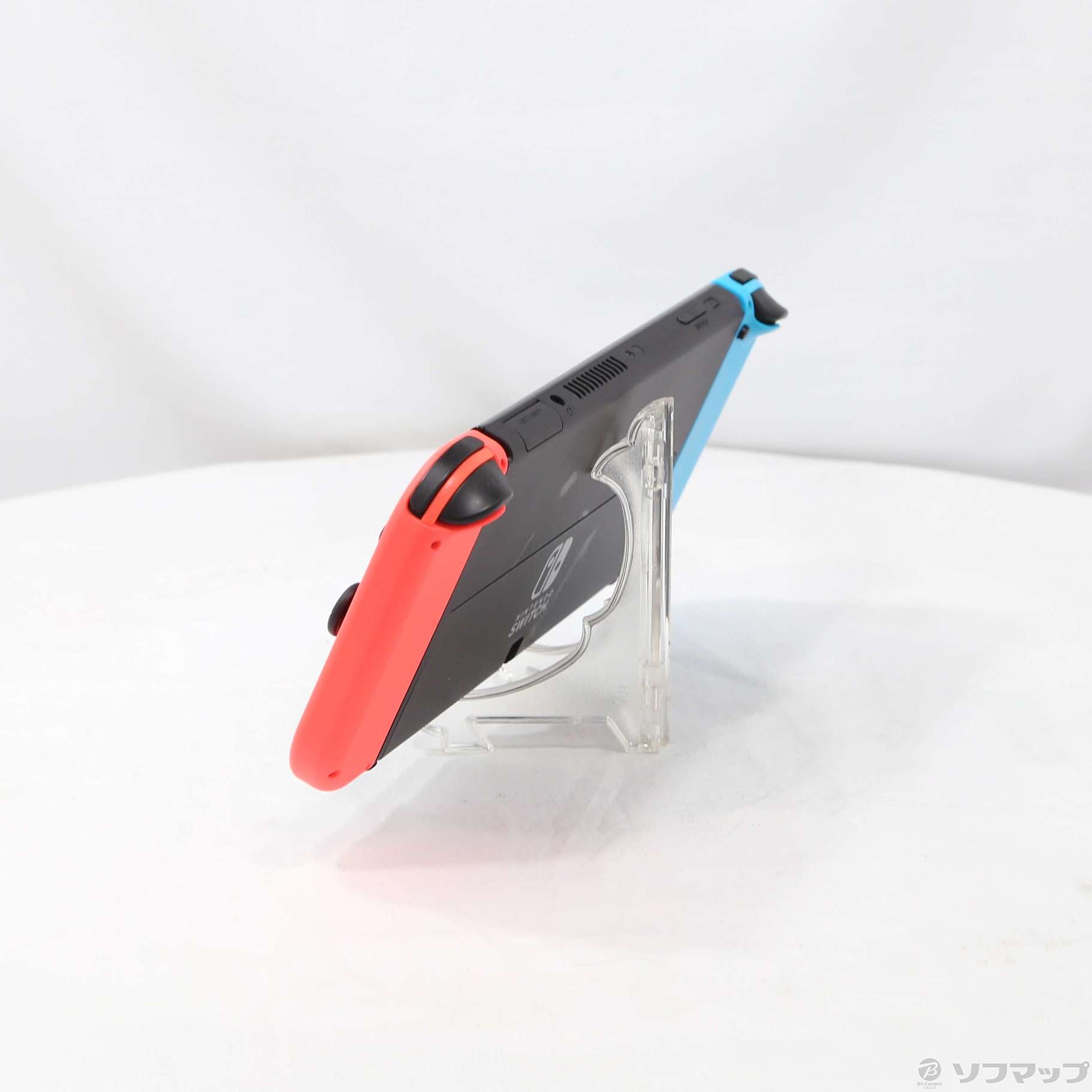 中古】Nintendo Switch 有機ELモデル Joy-Con(L) ネオンブルー／(R