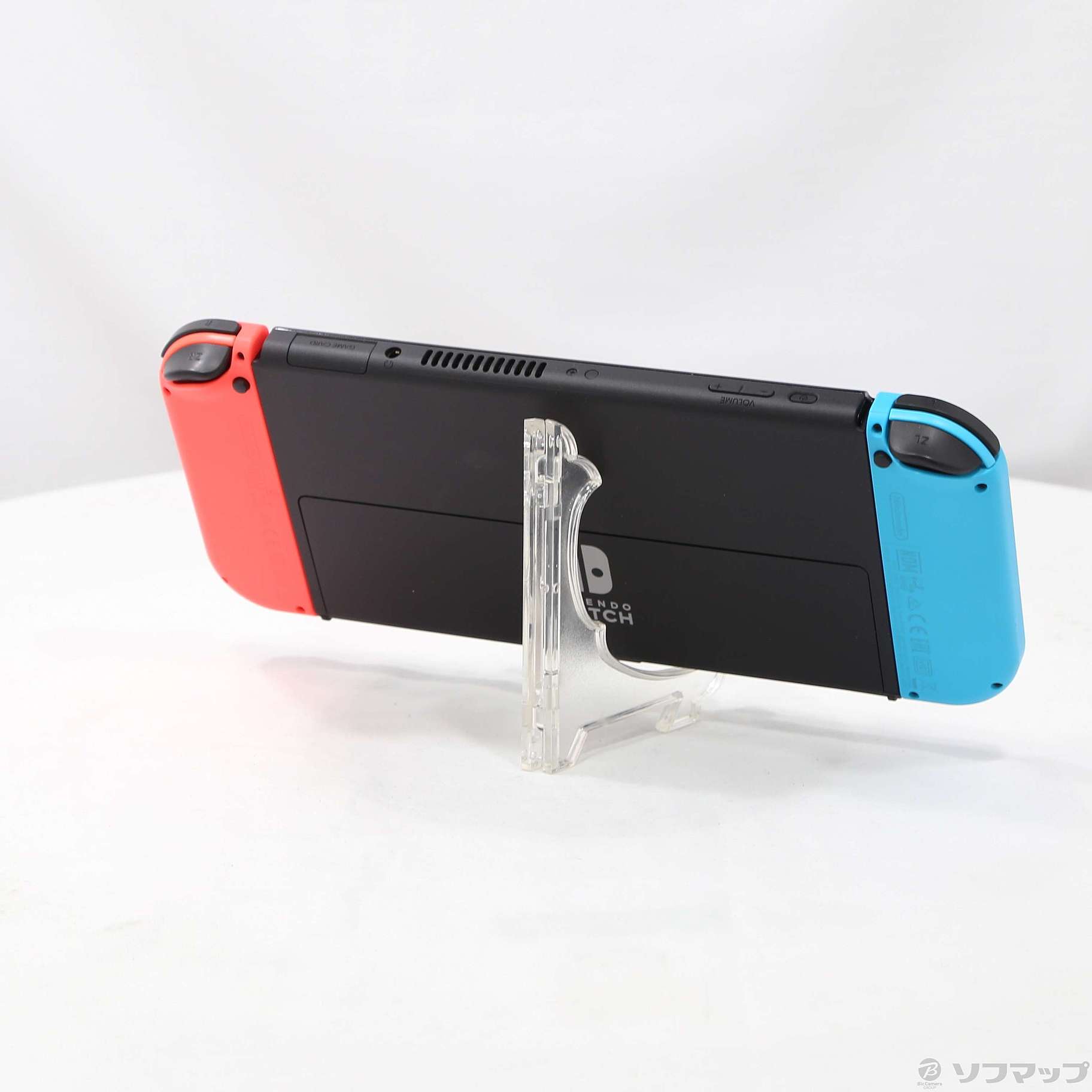 中古】Nintendo Switch 有機ELモデル Joy-Con(L) ネオンブルー／(R