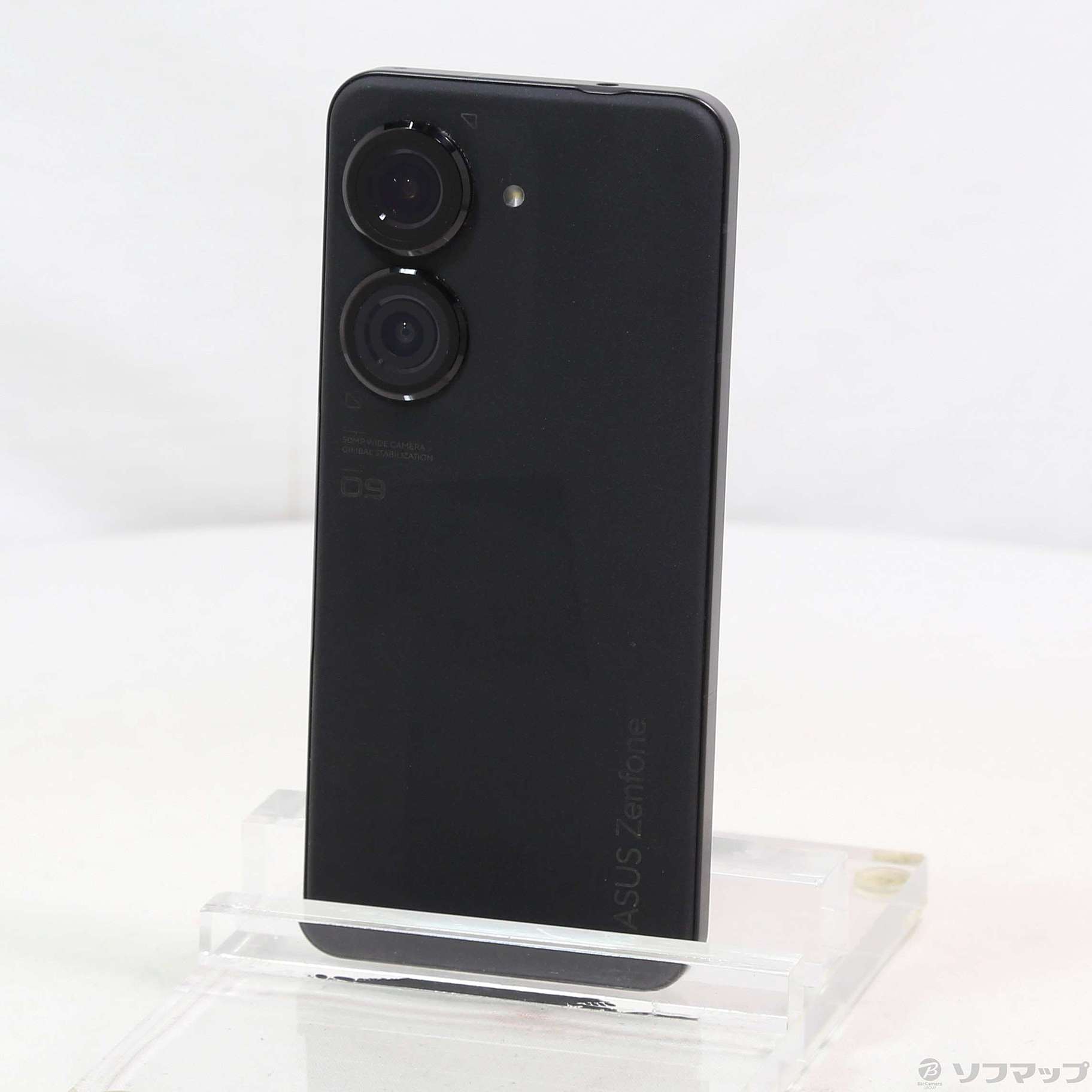 ASUS Zenfone9 ミッドナイトブラック SIMフリー 256GB ASUS Zenfone 9 256GB (RAM 8GBモデル) SIMフリー [ミッドナイト