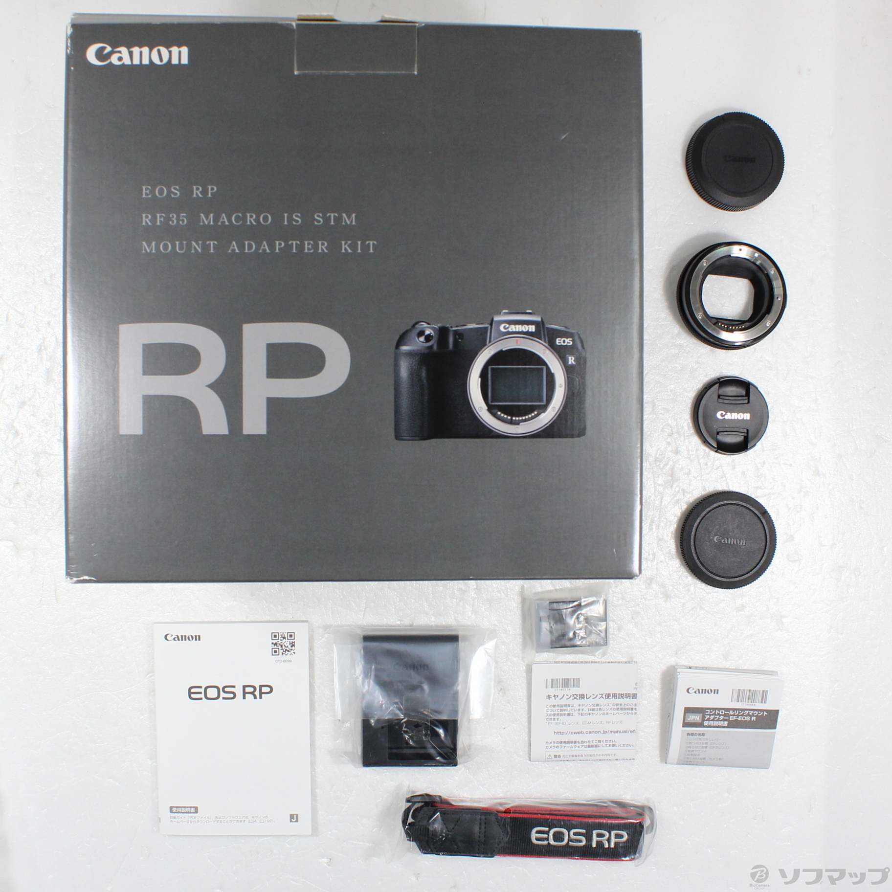 中古】セール対象品 EOS RP RF35 MACRO IS STM マウントアダプター