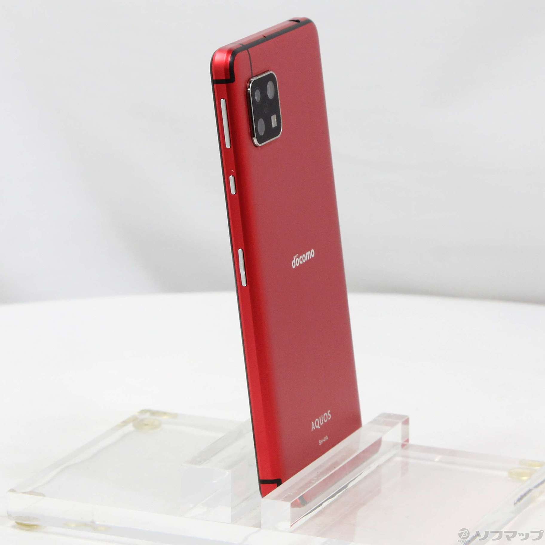 中古】AQUOS sense4 64GB レッド SH-41A docomo [2133065157599