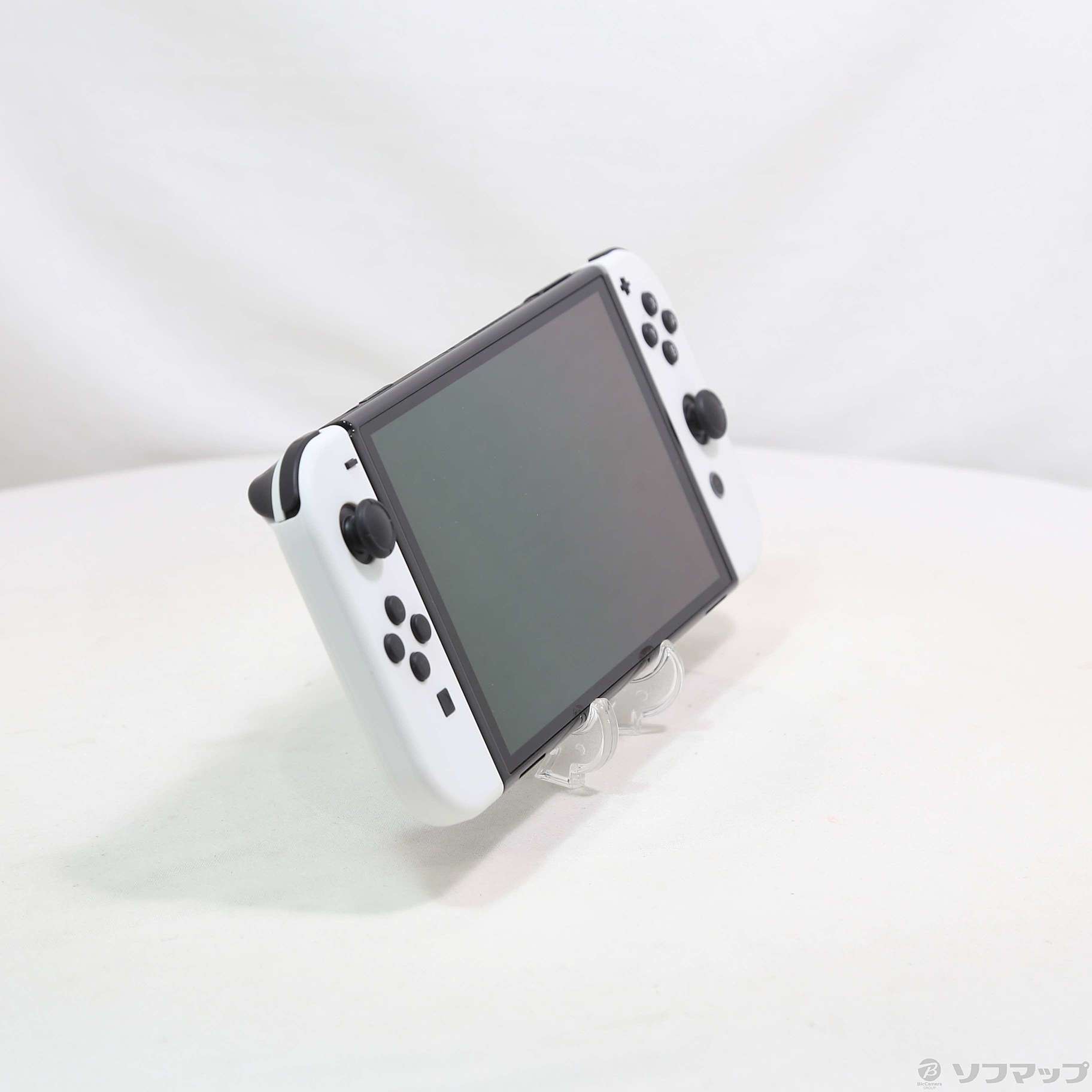 中古】Nintendo Switch 有機ELモデル Joy-Con(L)／(R) ホワイト 