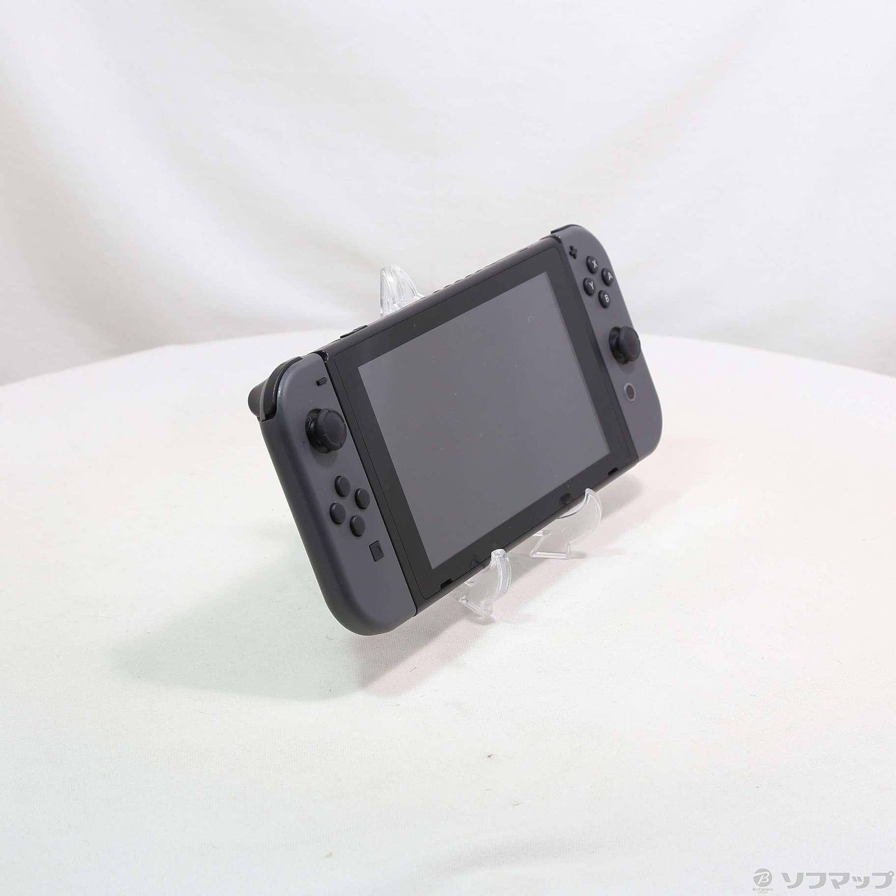 中古】Nintendo Switch Joy-Con (L) ／ (R) グレー (2019年8月モデル 