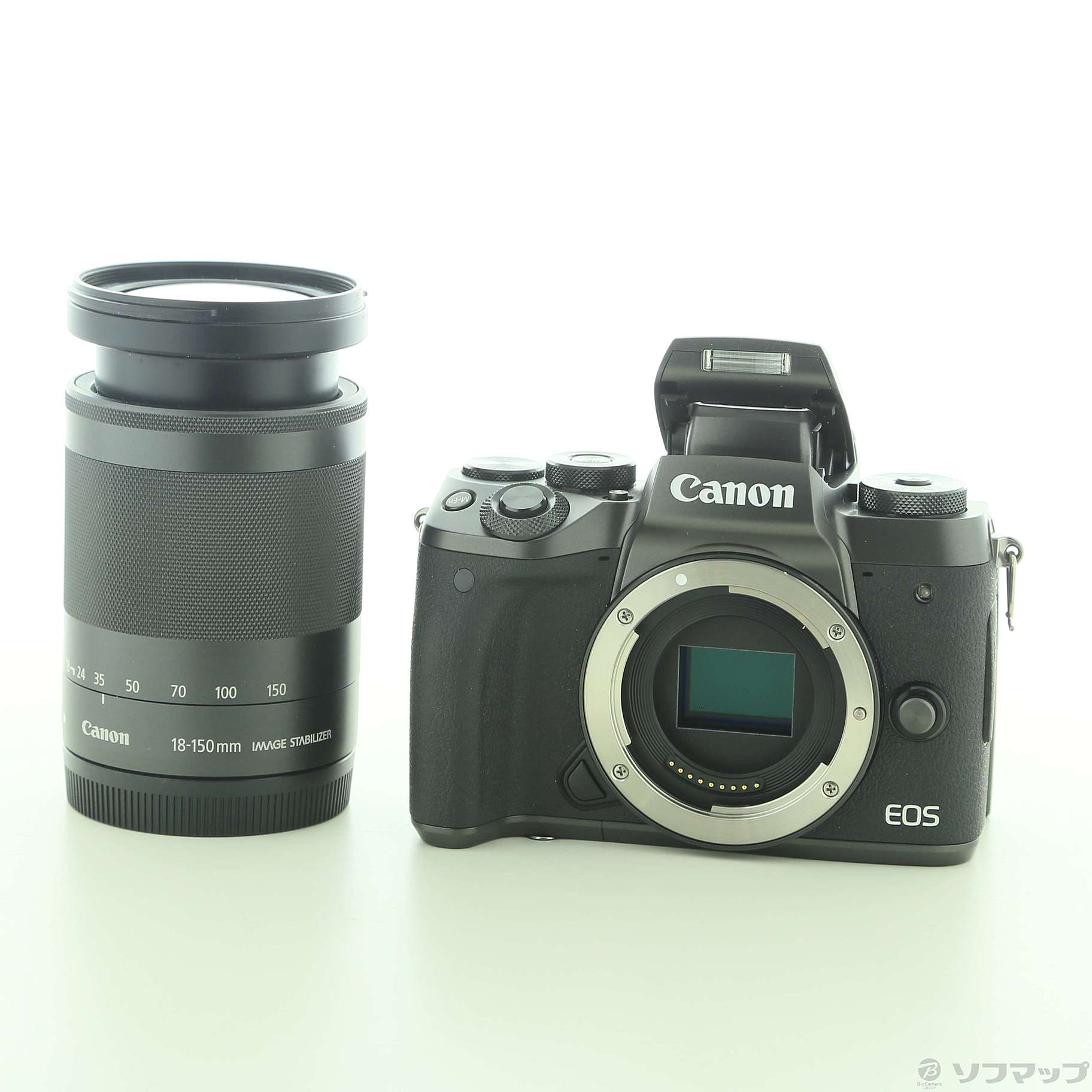 中古】EOS M5 EF-M 18-150 IS STM レンズキット ブラック (2420万画素
