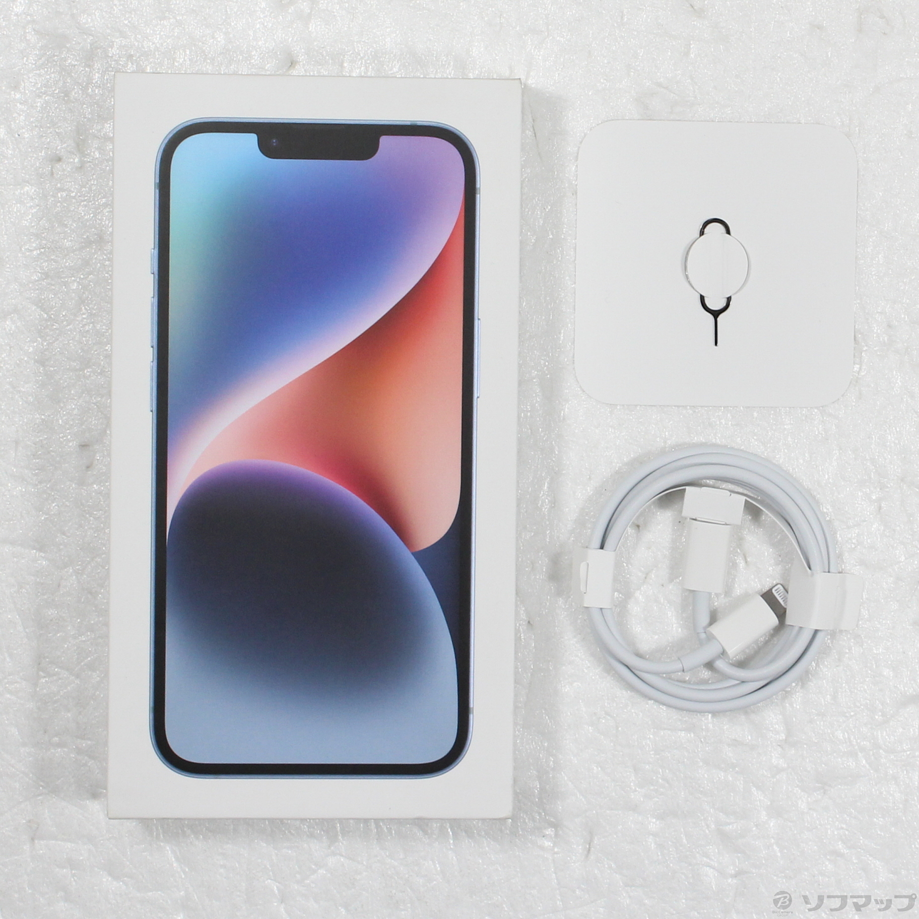 iPhone14 128GB デモ機　ブルー 3L237J/A 中古】iPhone14 128GB ブルー 3L237J／A SIMフリー