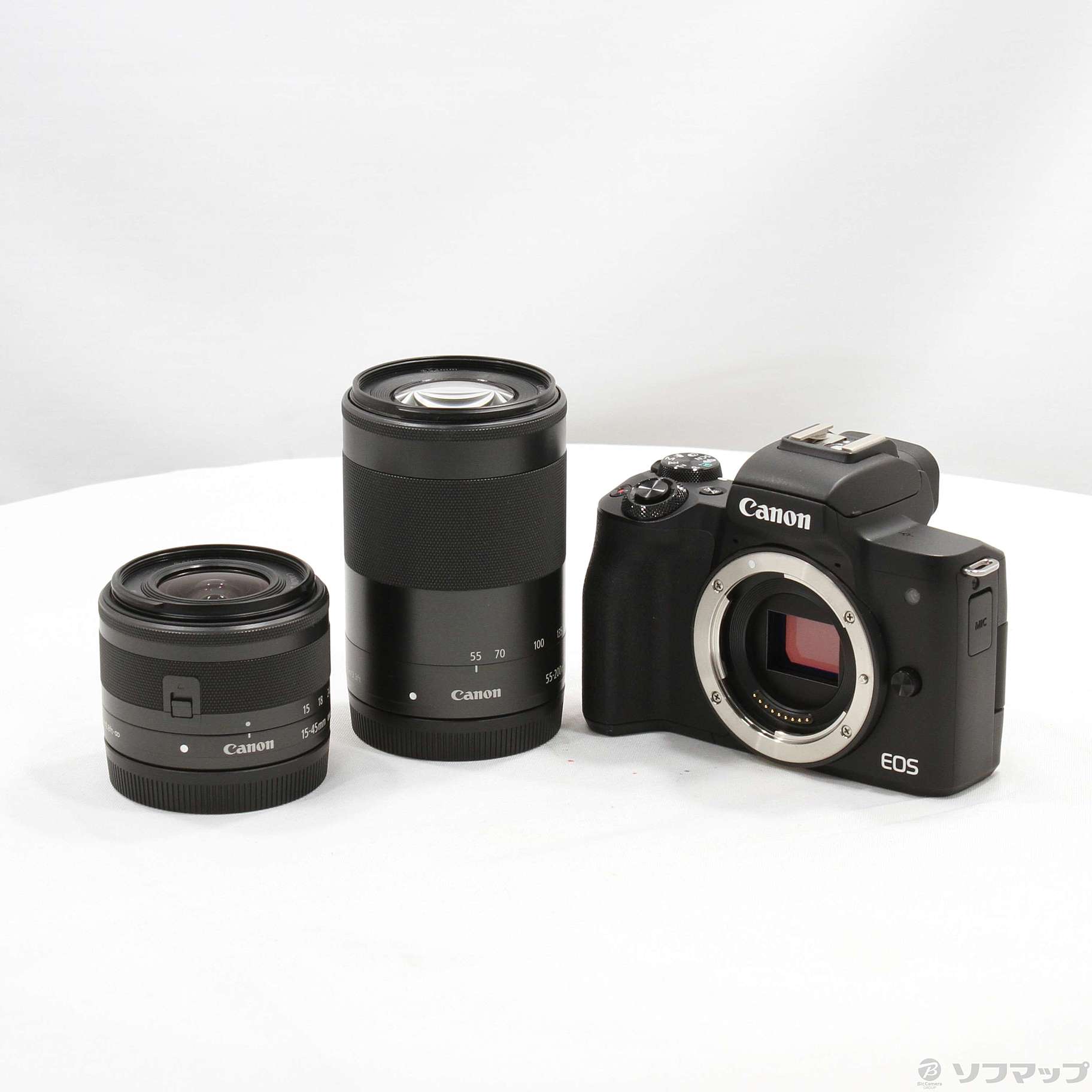 EOS kiss M2 美品 キヤノン 中古 1年保証 美品 Canon EOS Kiss M2 ダブルズーム