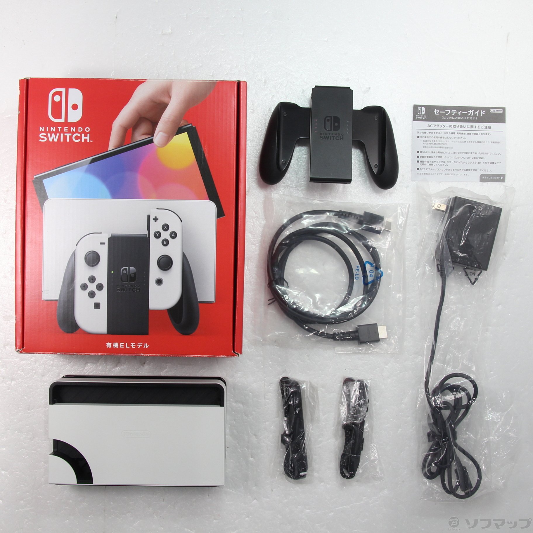 ☆お得☆任天堂 スイッチ（有機ELモデル）Joy-Conホワイト Nintendo Switch 有機ELモデル Joy-Con(L)/(R) ホワイト 新品未使用