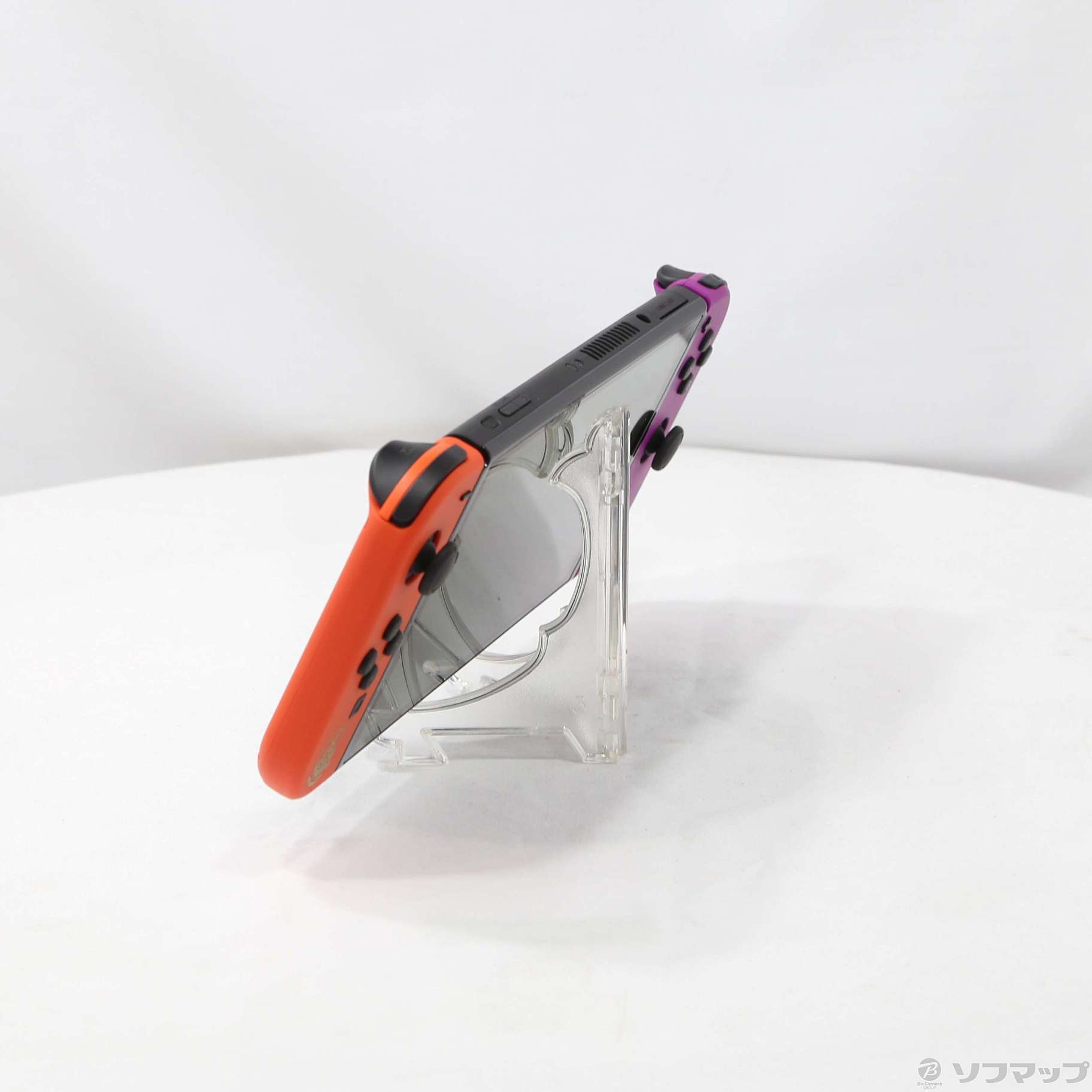 中古】Nintendo Switch 有機ELモデル スカーレット・バイオレット