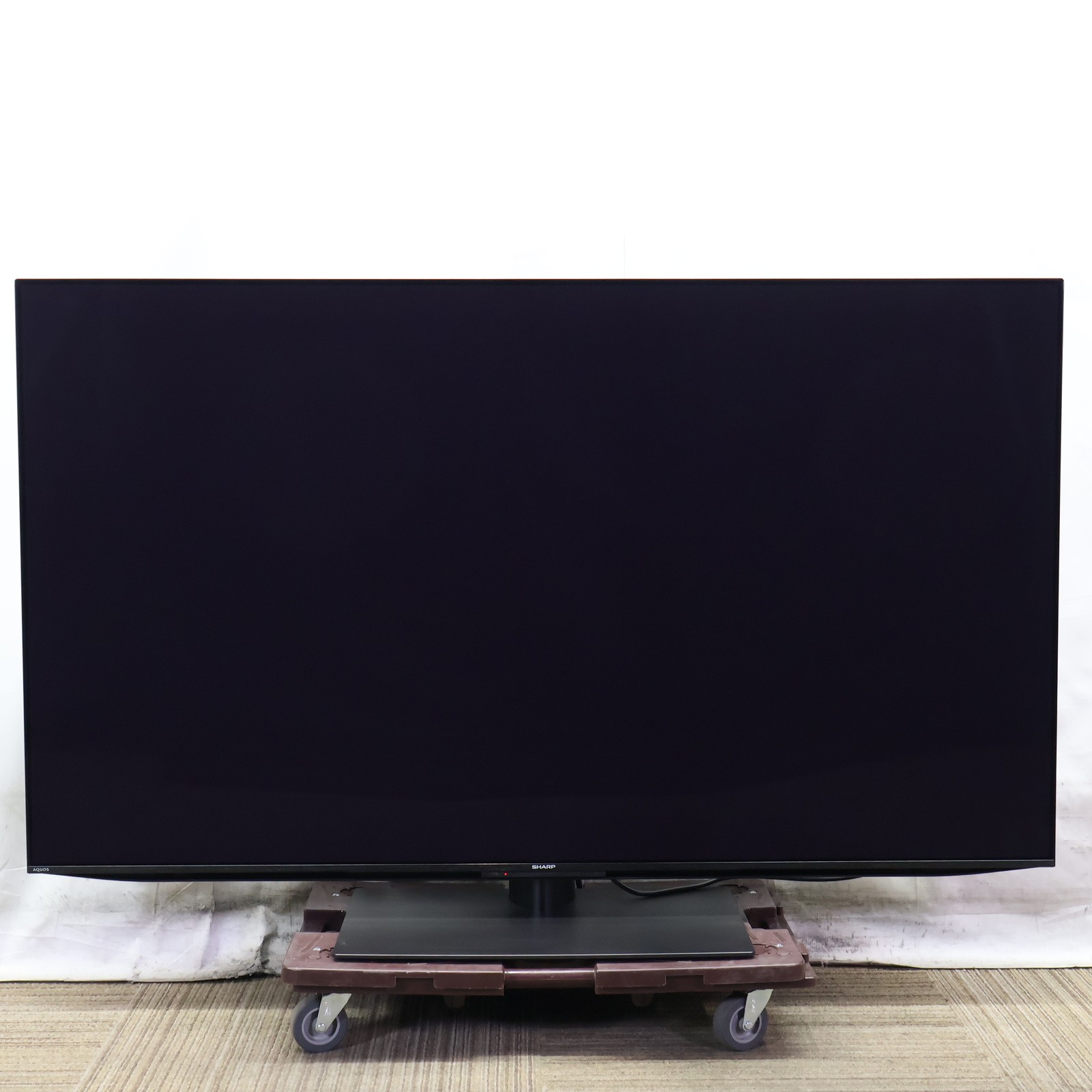 中古】〔展示品〕 有機ELテレビ AQUOS ブラック 4T-C55GS1 ［55V型 