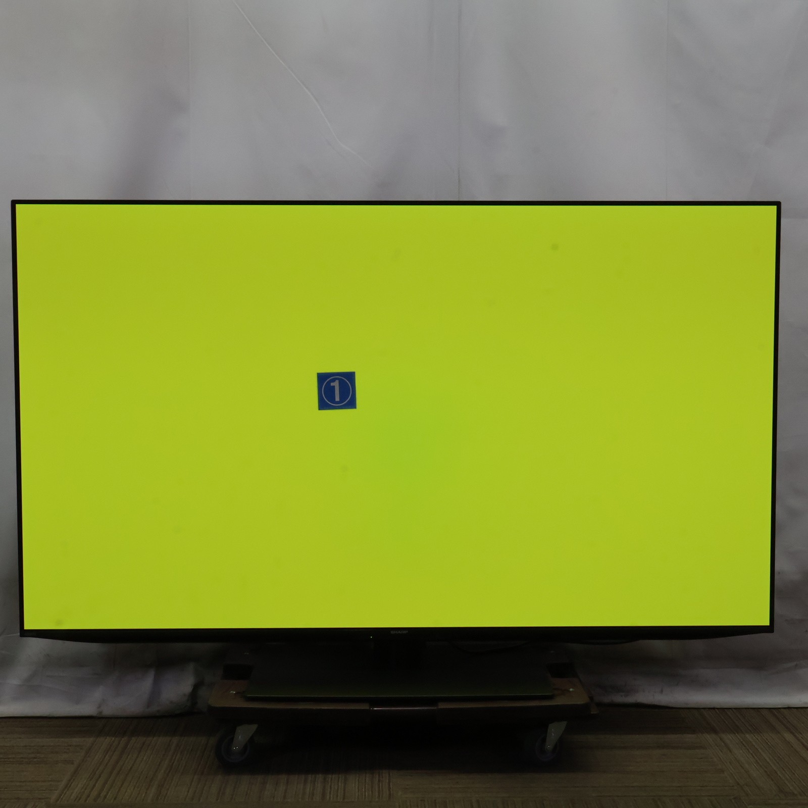 中古】〔展示品〕 有機ELテレビ AQUOS ブラック 4T-C55GS1 ［55V型 