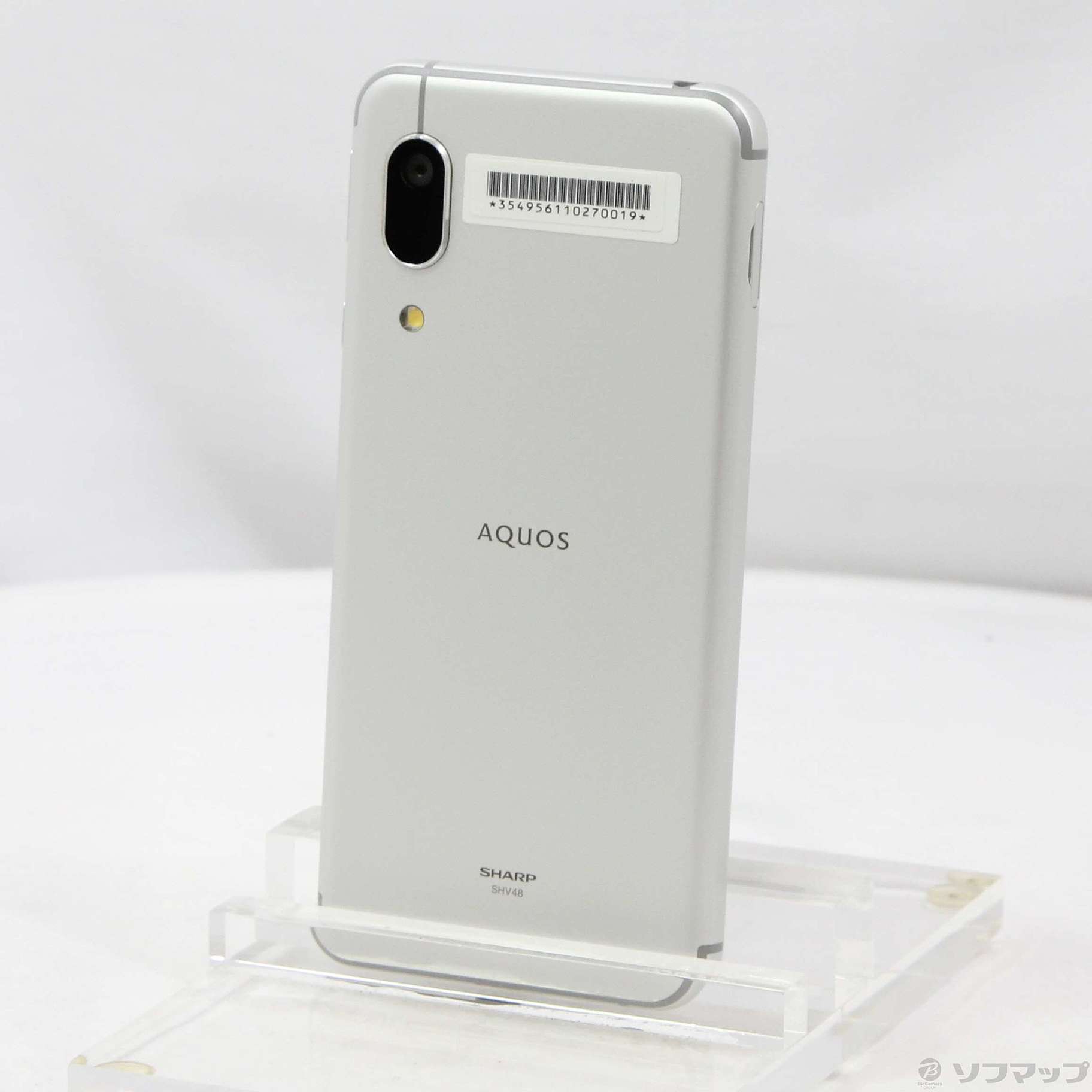 【中古品】au AQUOS sence3 basic SHV48シルバー 中古】AQUOS sense3 basic 32GB シルバー SHV48 au