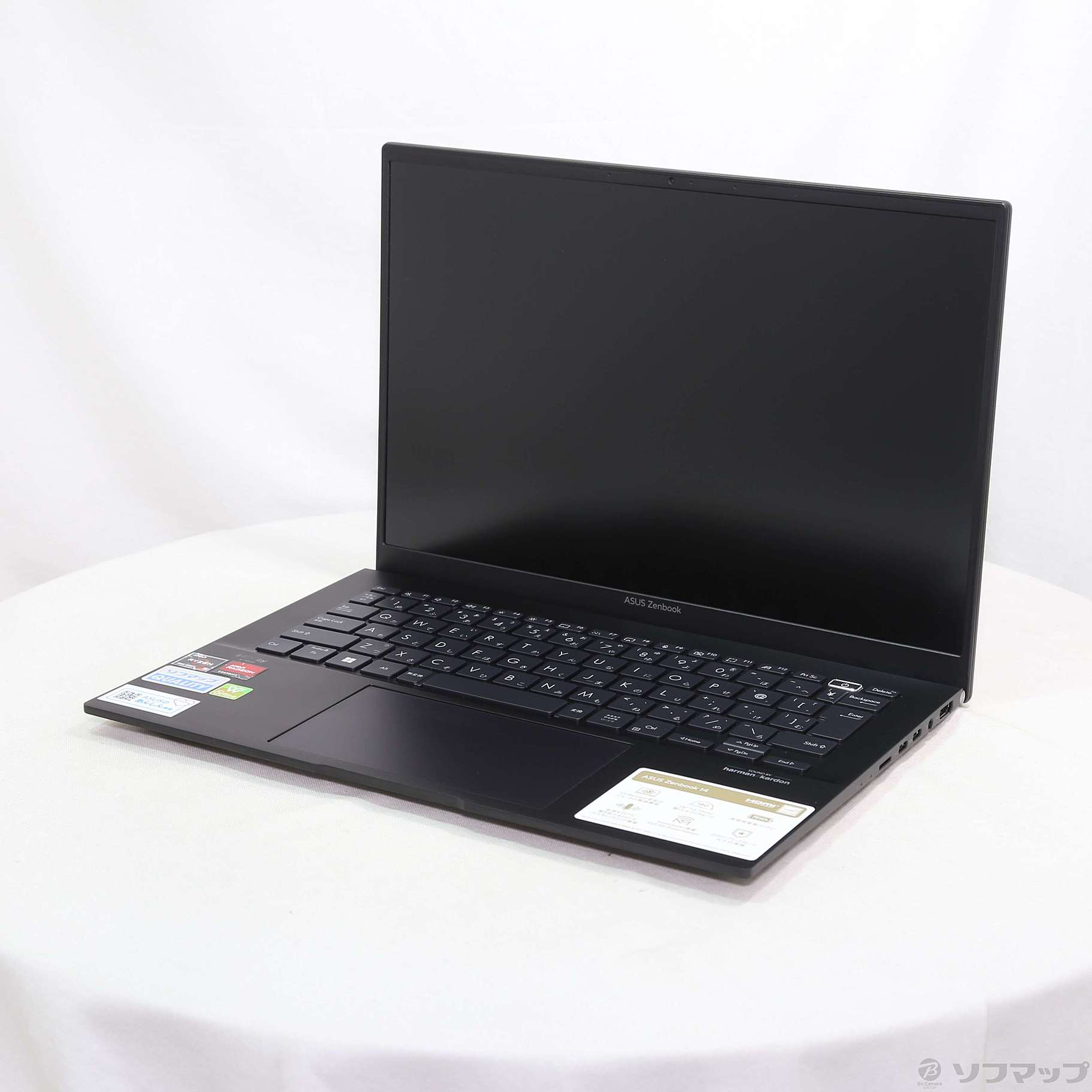 中古】ZenBook 14 UM3402YA-KP395WS ジェイドブラック [2133065335577 