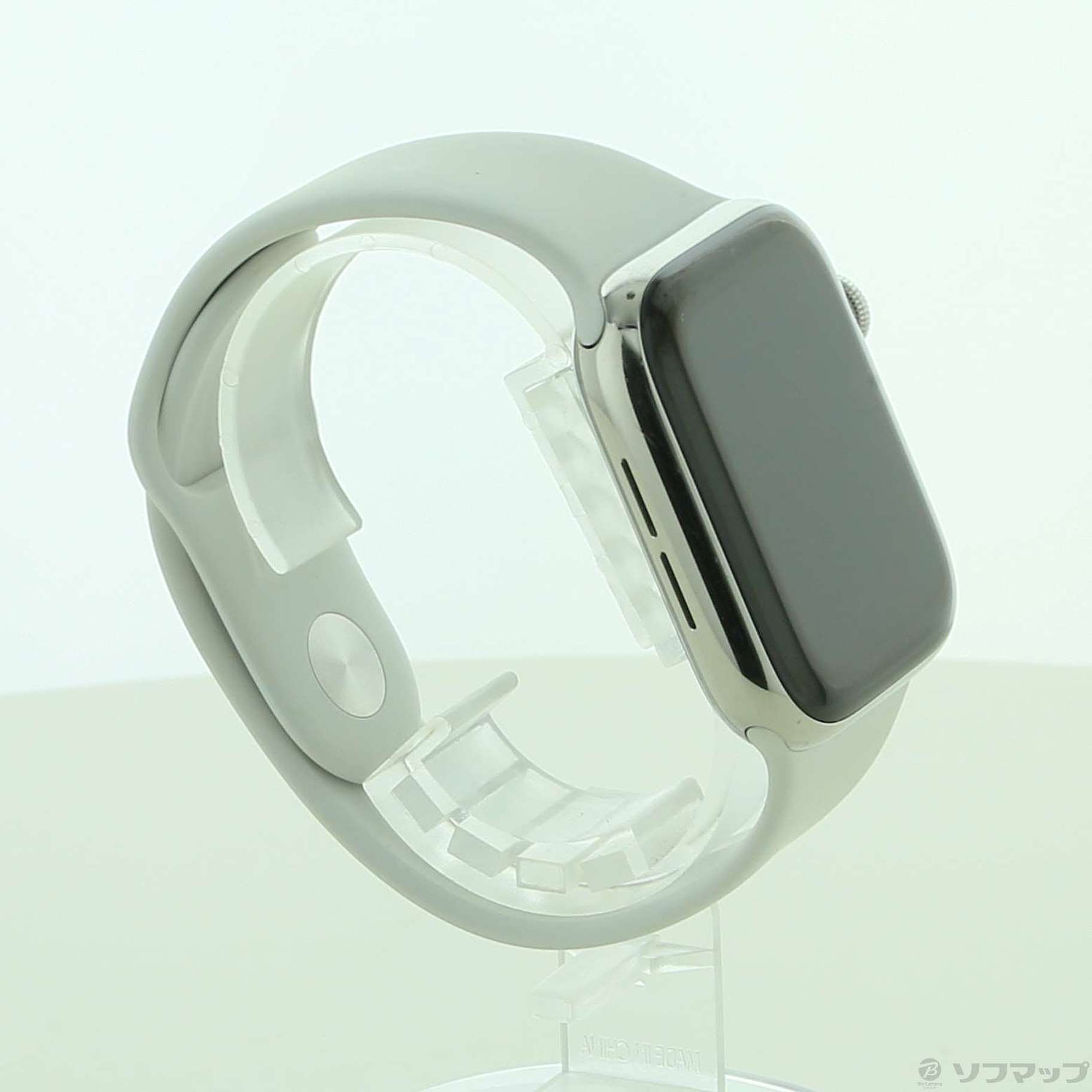 中古】Apple Watch Series 6 GPS + Cellular 44mm シルバーステンレス 