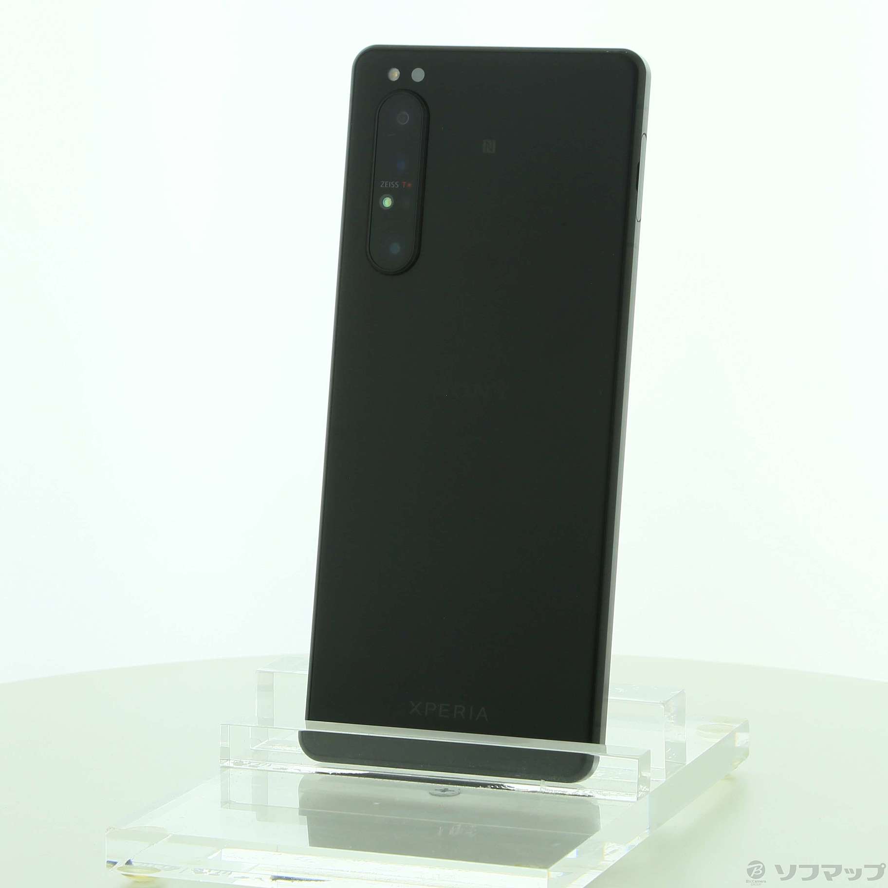 中古】Xperia 1 II 256GB フロストブラック XQ-AT42 SIMフリー 