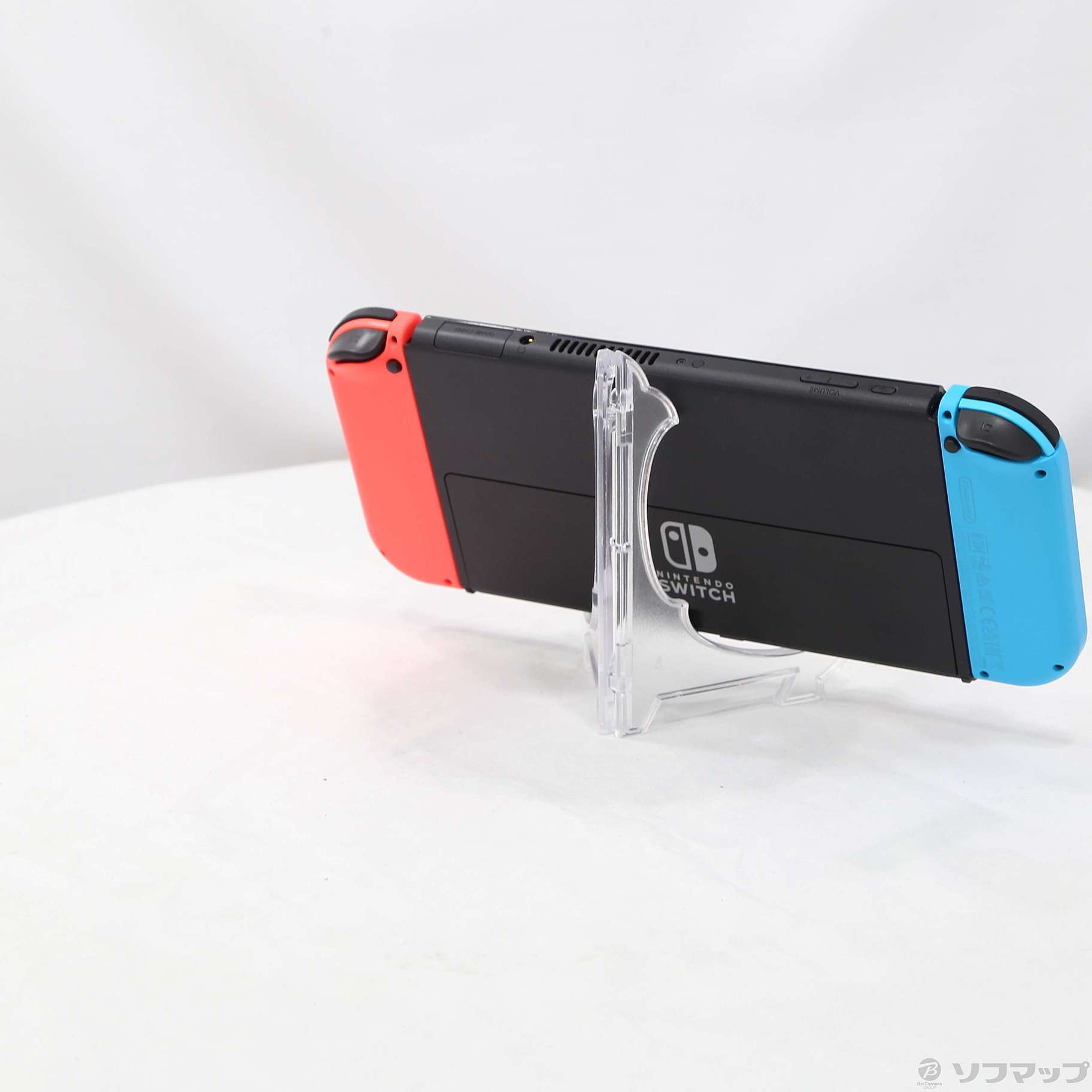 中古】Nintendo Switch 有機ELモデル Joy-Con(L) ネオンブルー／(R