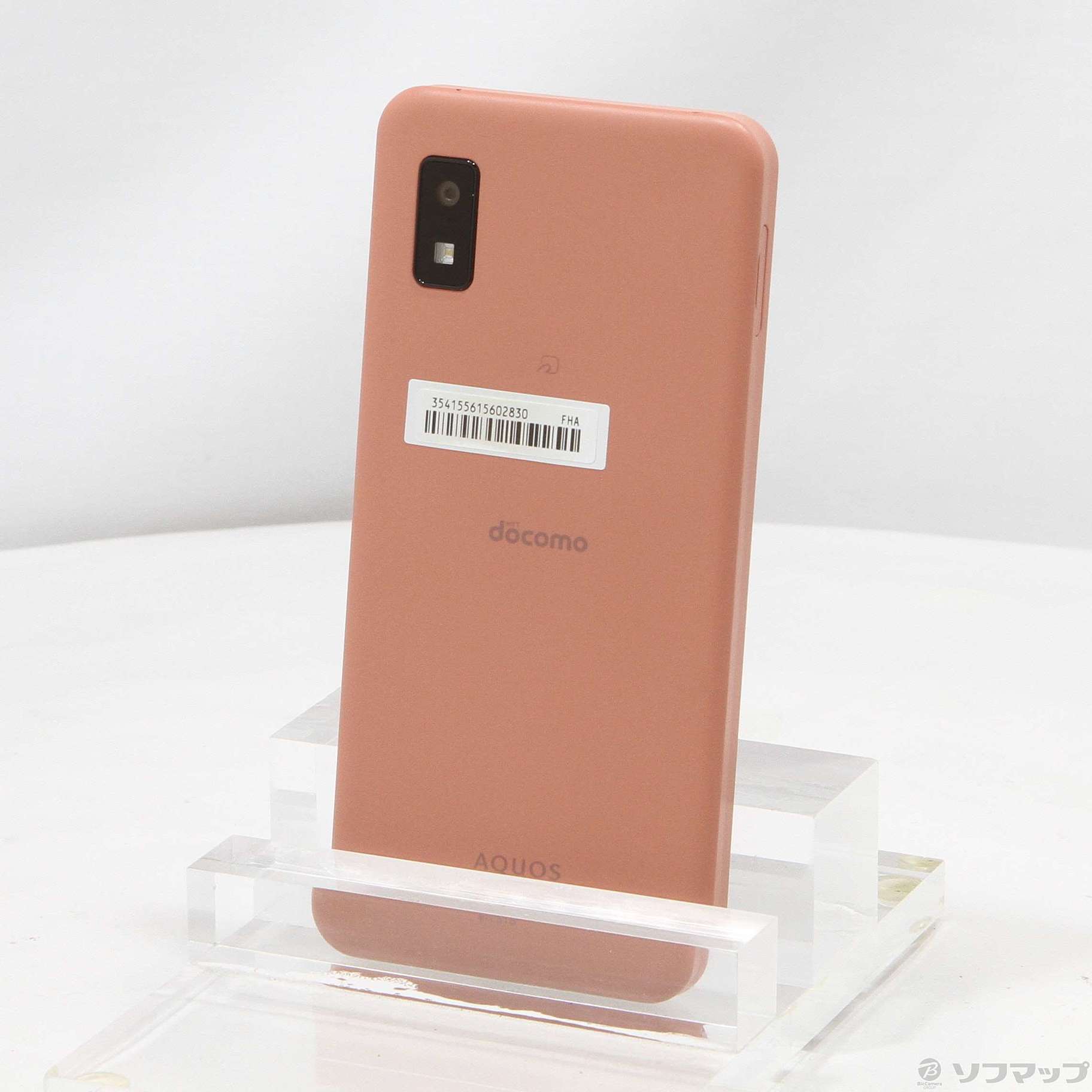 中古】AQUOS wish2 64GB コーラル SH-51C docomo SIMフリー