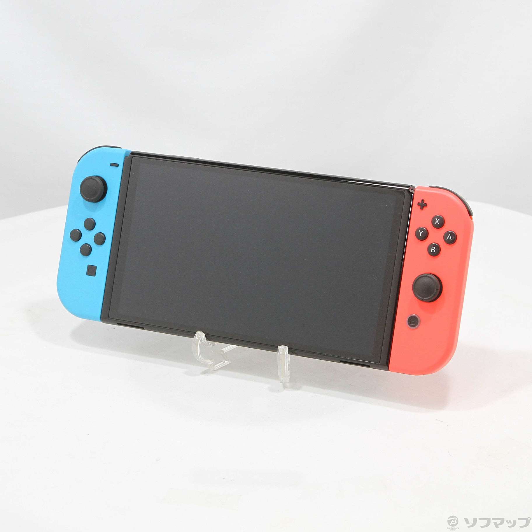中古】Nintendo Switch 有機ELモデル Joy-Con(L) ネオンブルー／(R 