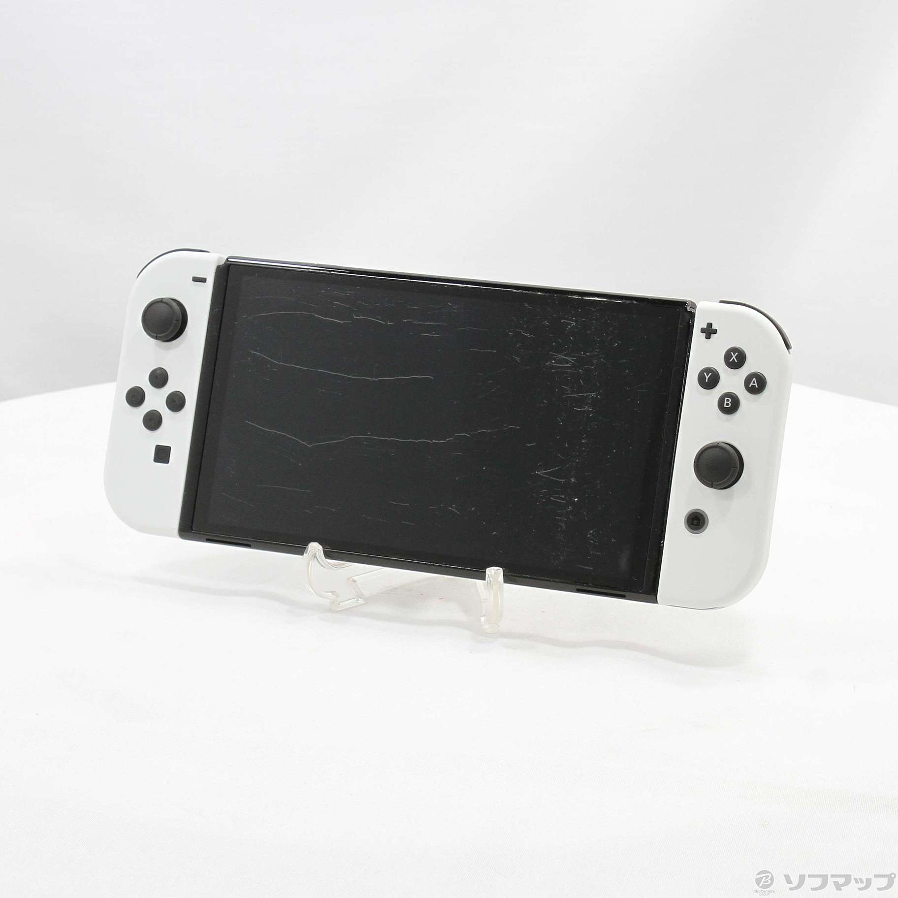 中古】Nintendo Switch 有機ELモデル Joy-Con(L)／(R) ホワイト