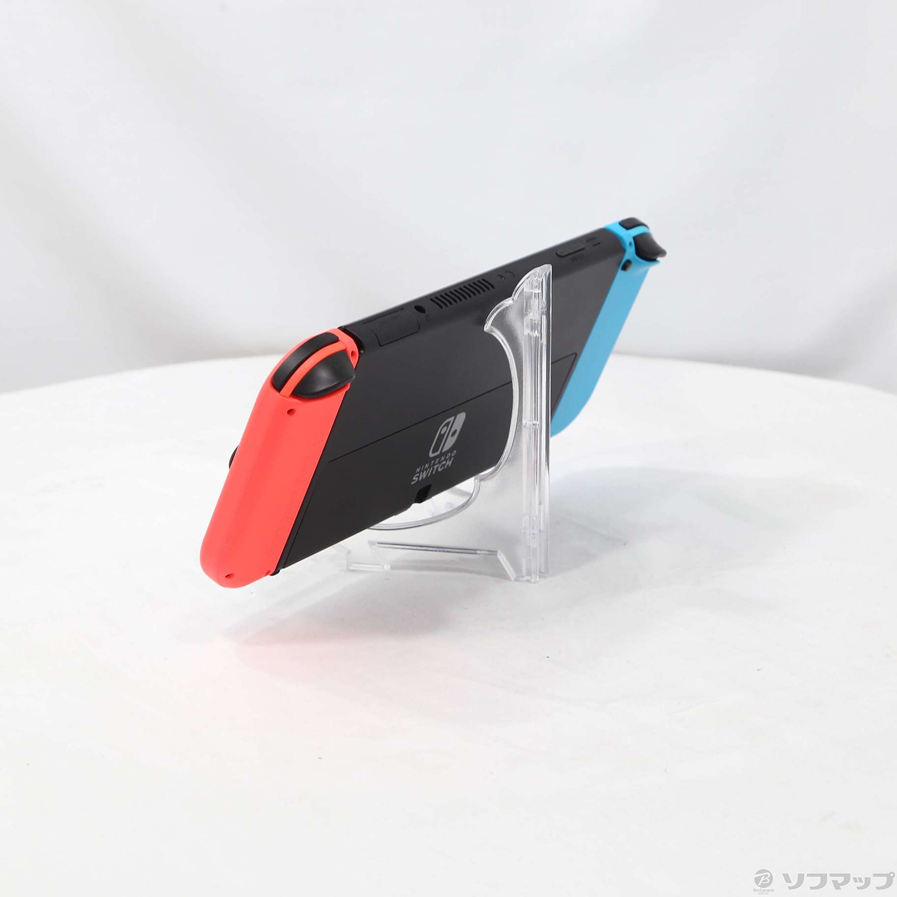 中古】Nintendo Switch 有機ELモデル Joy-Con(L) ネオンブルー／(R 