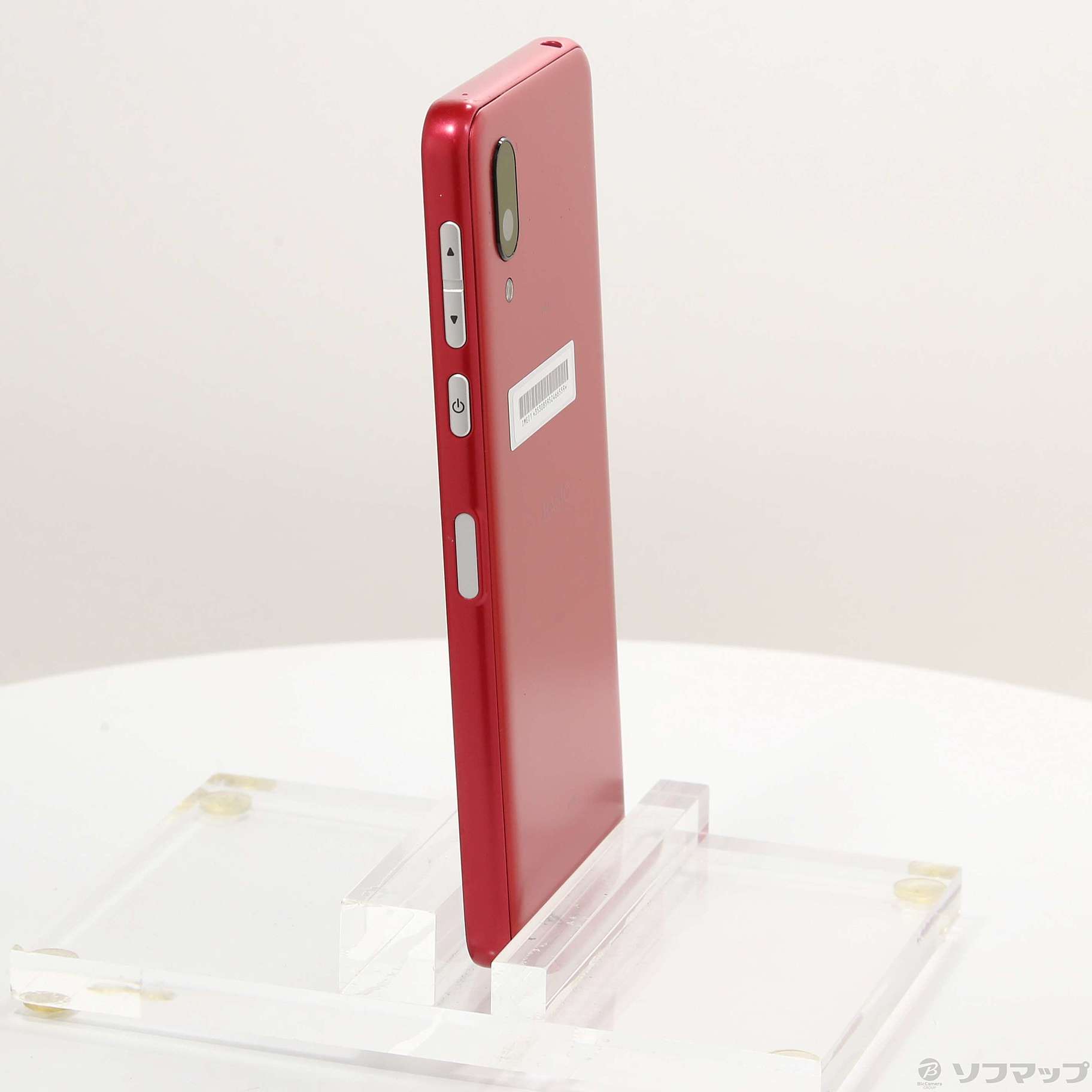 中古】BASIO active 64GB レッド SHG09 au SIMフリー [2133065445344