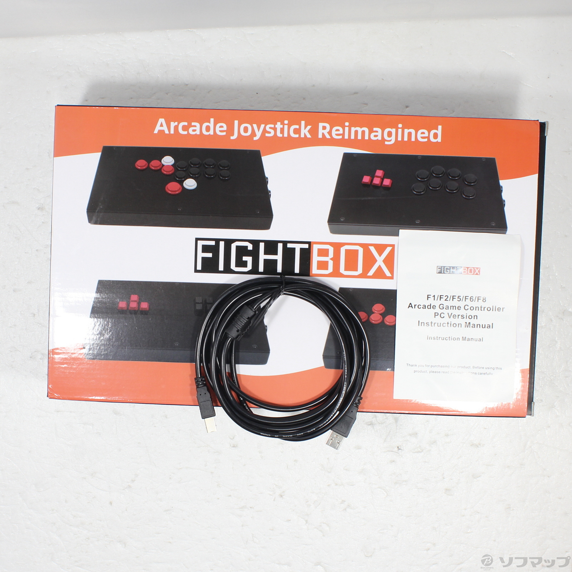 中古】FIGHT BOX Arcade Joystick Reimagined [2133065533331