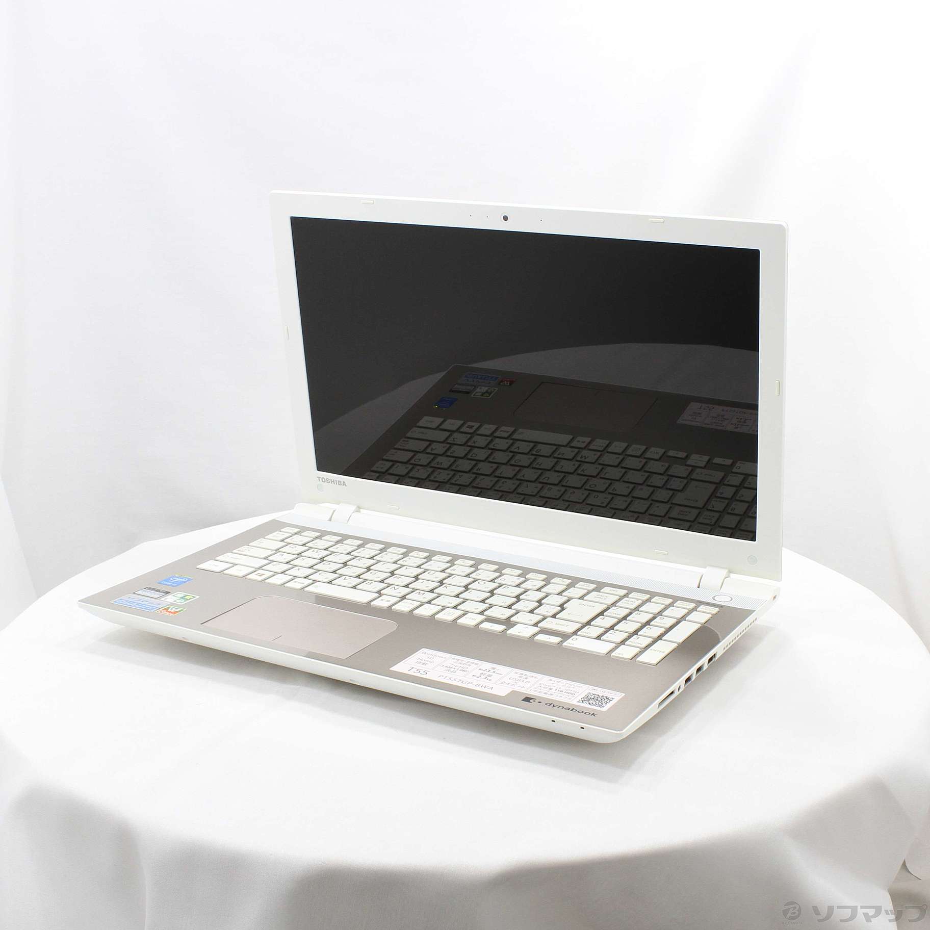 iSp\R dynabook T55^TG PT55TGP-BWA TeS[h kWindows 10l