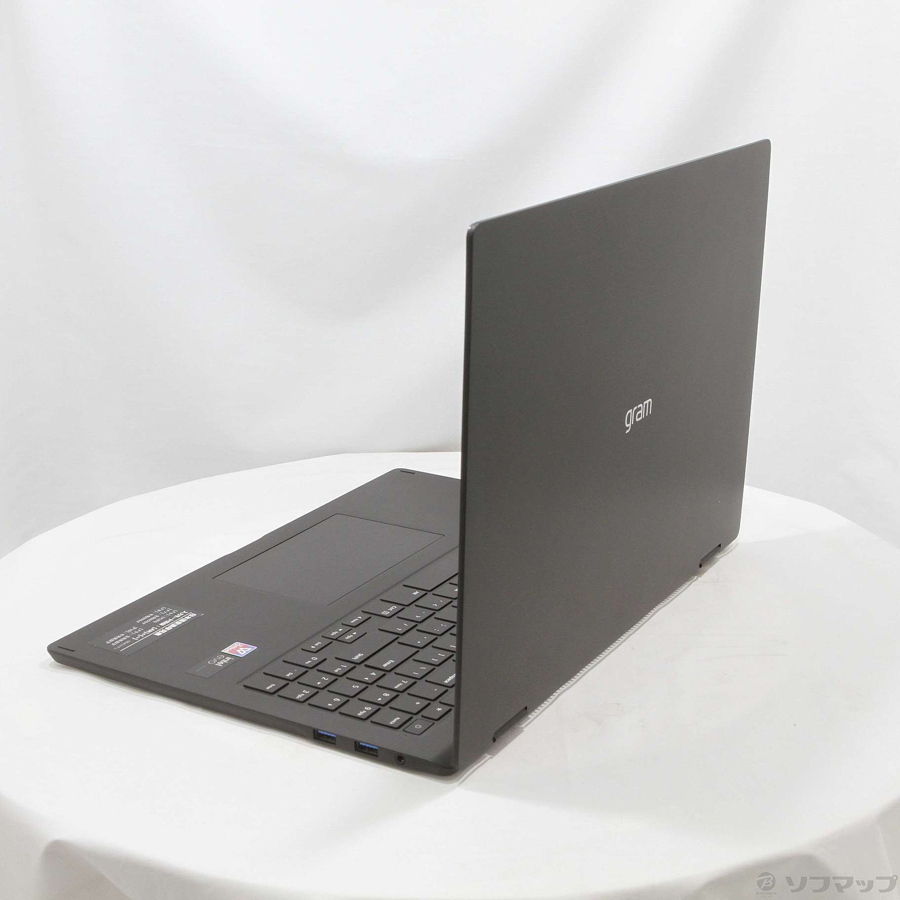 中古】〔展示品〕 LG gram Pro 2in1 16T90SP-MA78J オブシディアン 