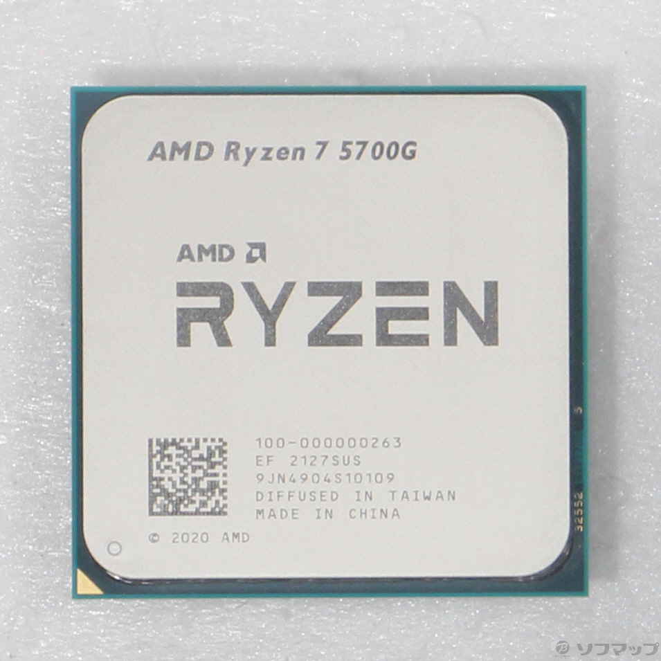 中古】Ryzen 7 5700G 〔3.8GHz／SOCKET AM4〕 [2133065603256