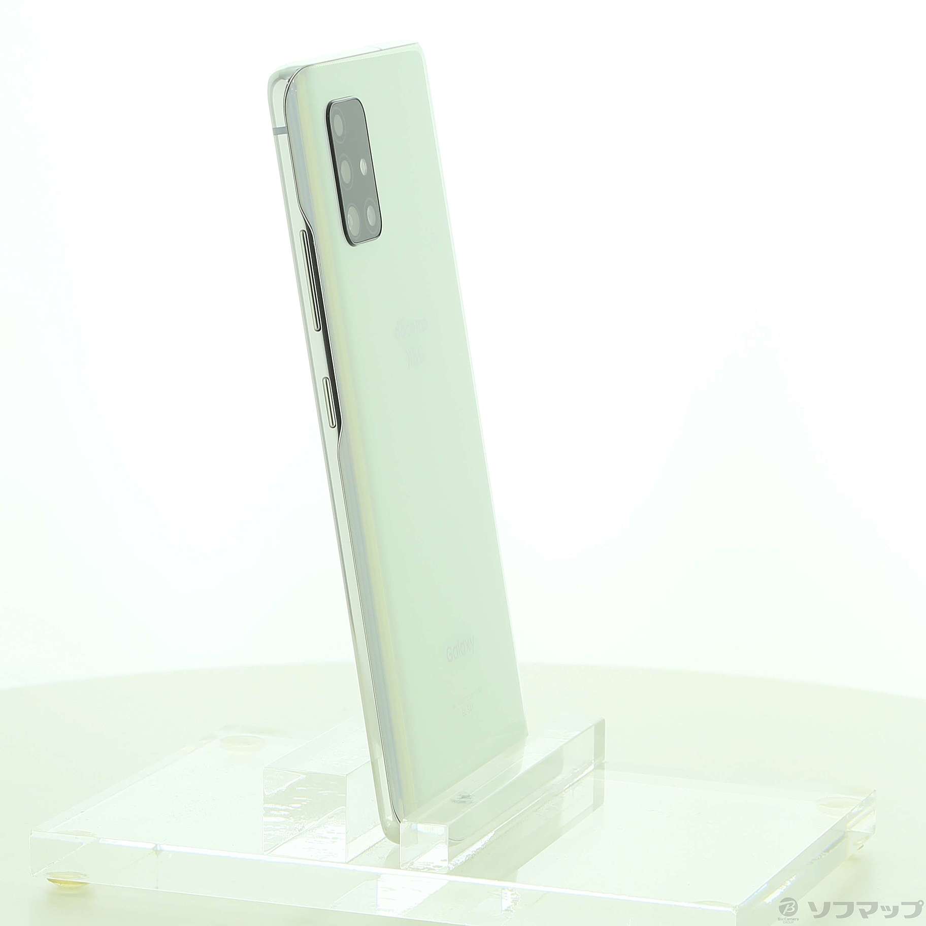 中古】GALAXY A51 5G 128GB プリズムブリックス ホワイト SC-54A