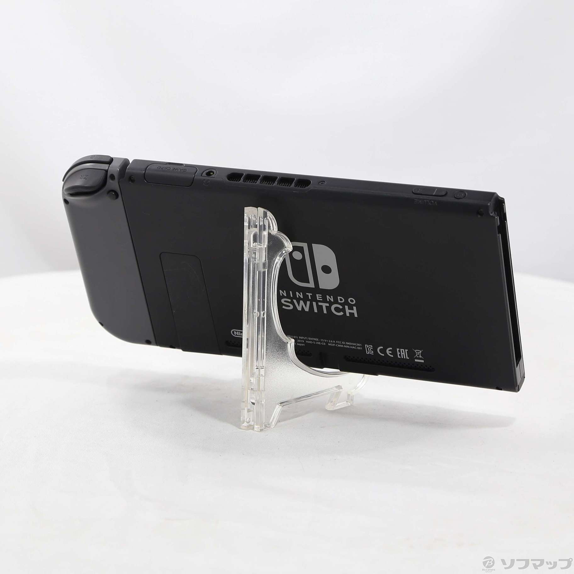 中古】Nintendo Switch Joy-Con (L) ／ (R) グレー (2019年8月モデル 