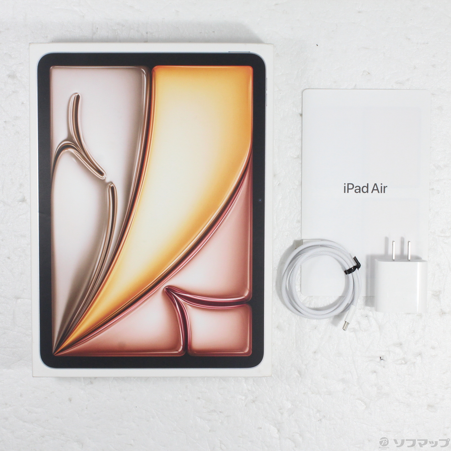 中古】iPad Air 11インチ 第6世代 128GB スターライト MUWE3J／A