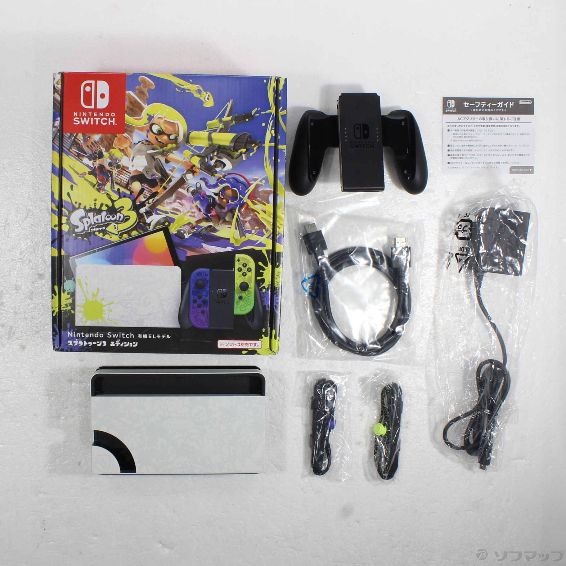 Nintendo Switch(有機ELモデル) スプラトゥーン3【中古】 中古 美品】任天堂 Nintendo Switch 有機ELモデル スプラ