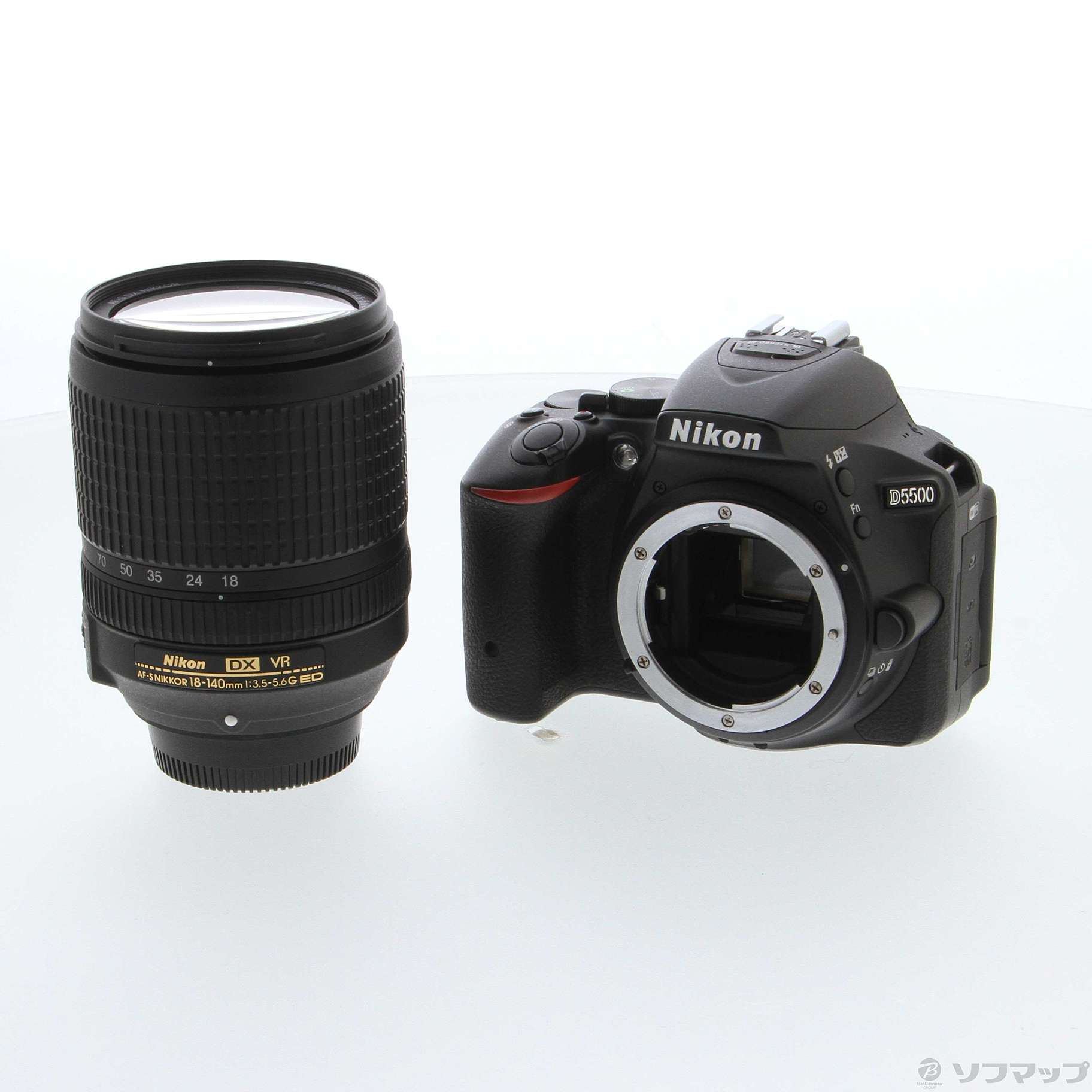 中古 Nikon ニコン 一眼レフ D5500 18-140 VR レンズキット ブラック