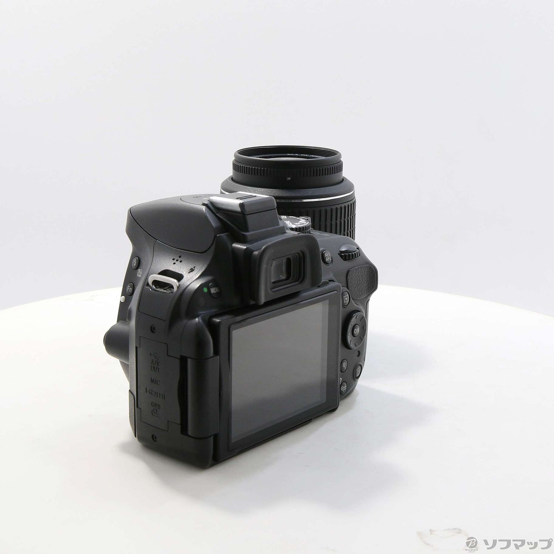 中古】NIKON D5200 18-55 VR レンズキット ブラック [2133065673945 