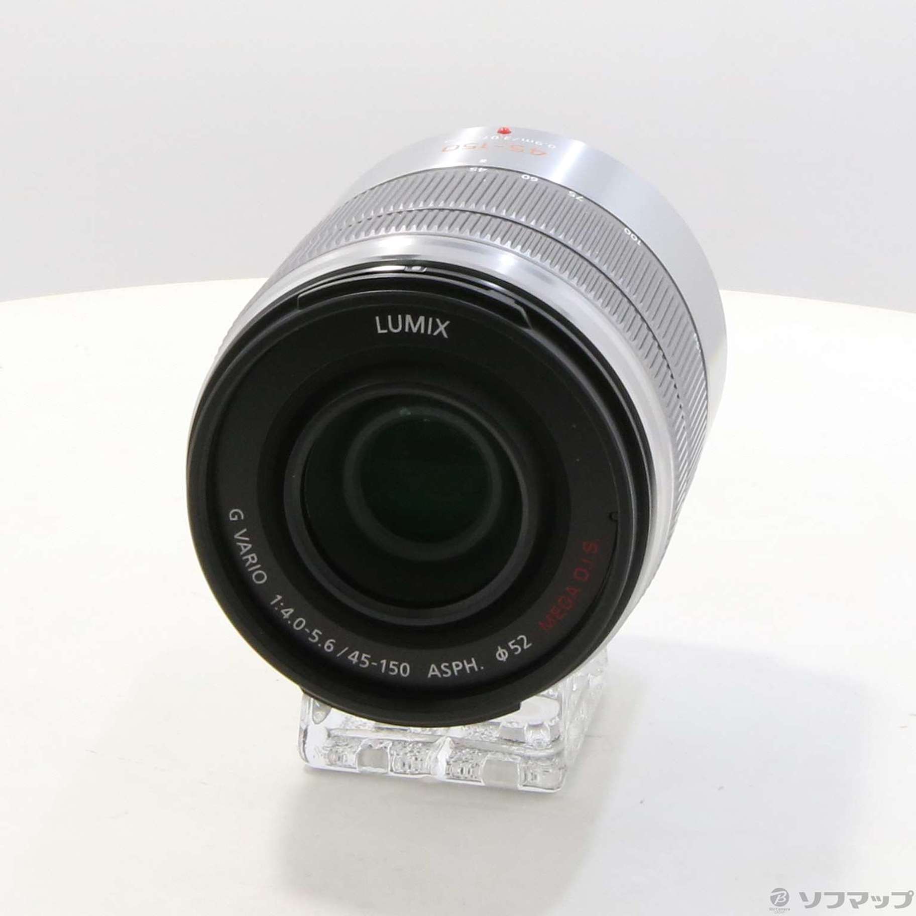 中古】LUMIX G Vario 45-150mm F4-5.6 ASPH. MEGA O.I.S. シルバー 