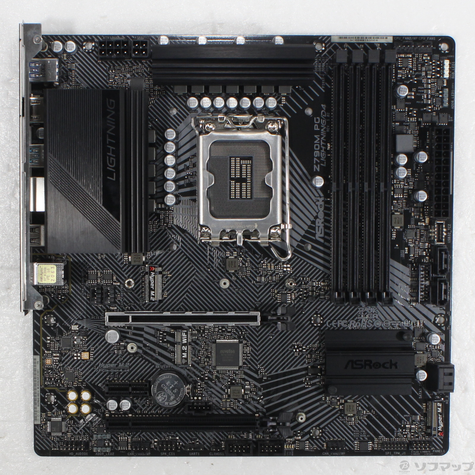 ASROCK Z790M PG LIGHTNING/D4 美品！ ASRock | Z790M PG Lightning/D4