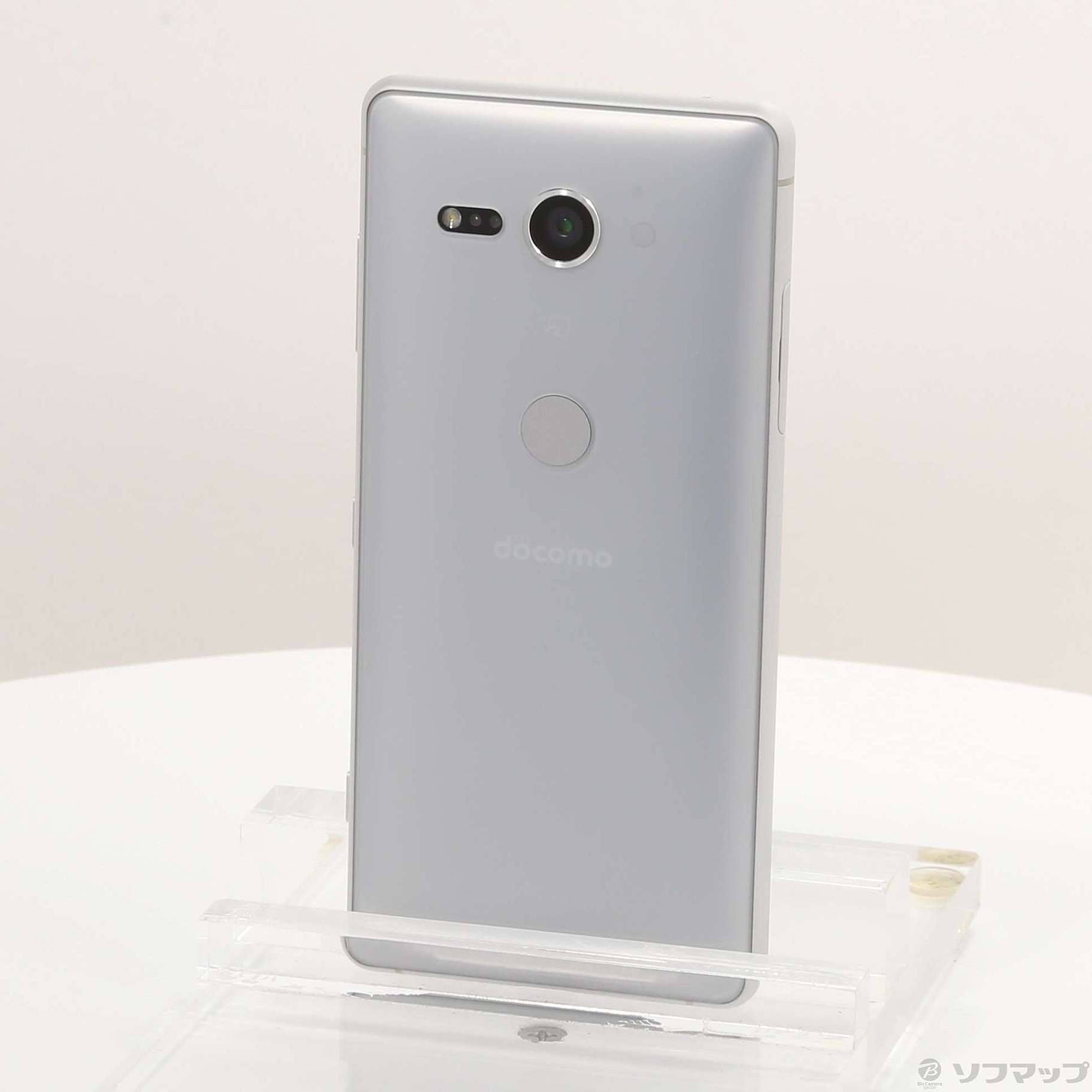 中古】Xperia XZ2 Compact 64GB ホワイトシルバー SO-05K docomo