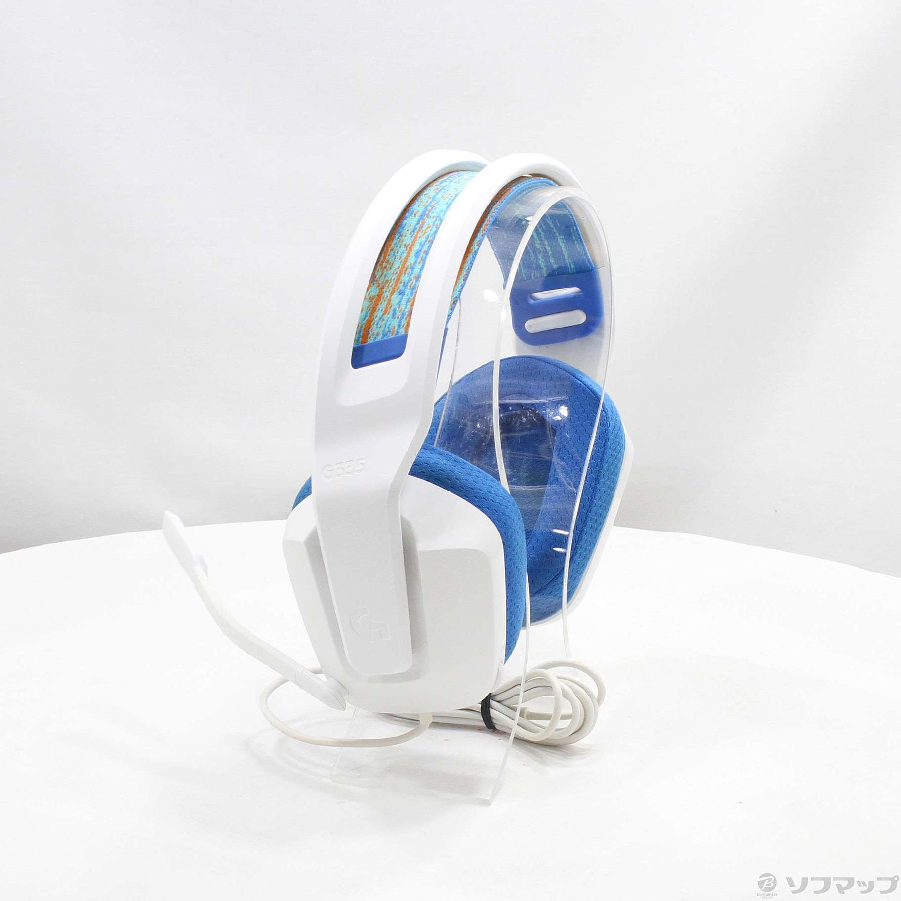 中古】G335 有線ゲーミングヘッドセット ホワイト G335WH
