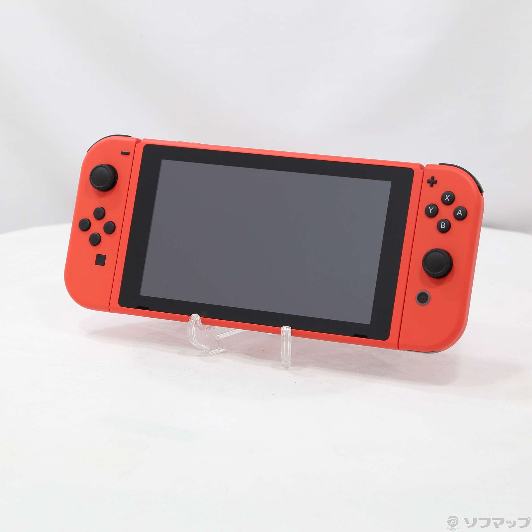 中古】Nintendo Switch マリオレッド×ブルー セット [2133065808576